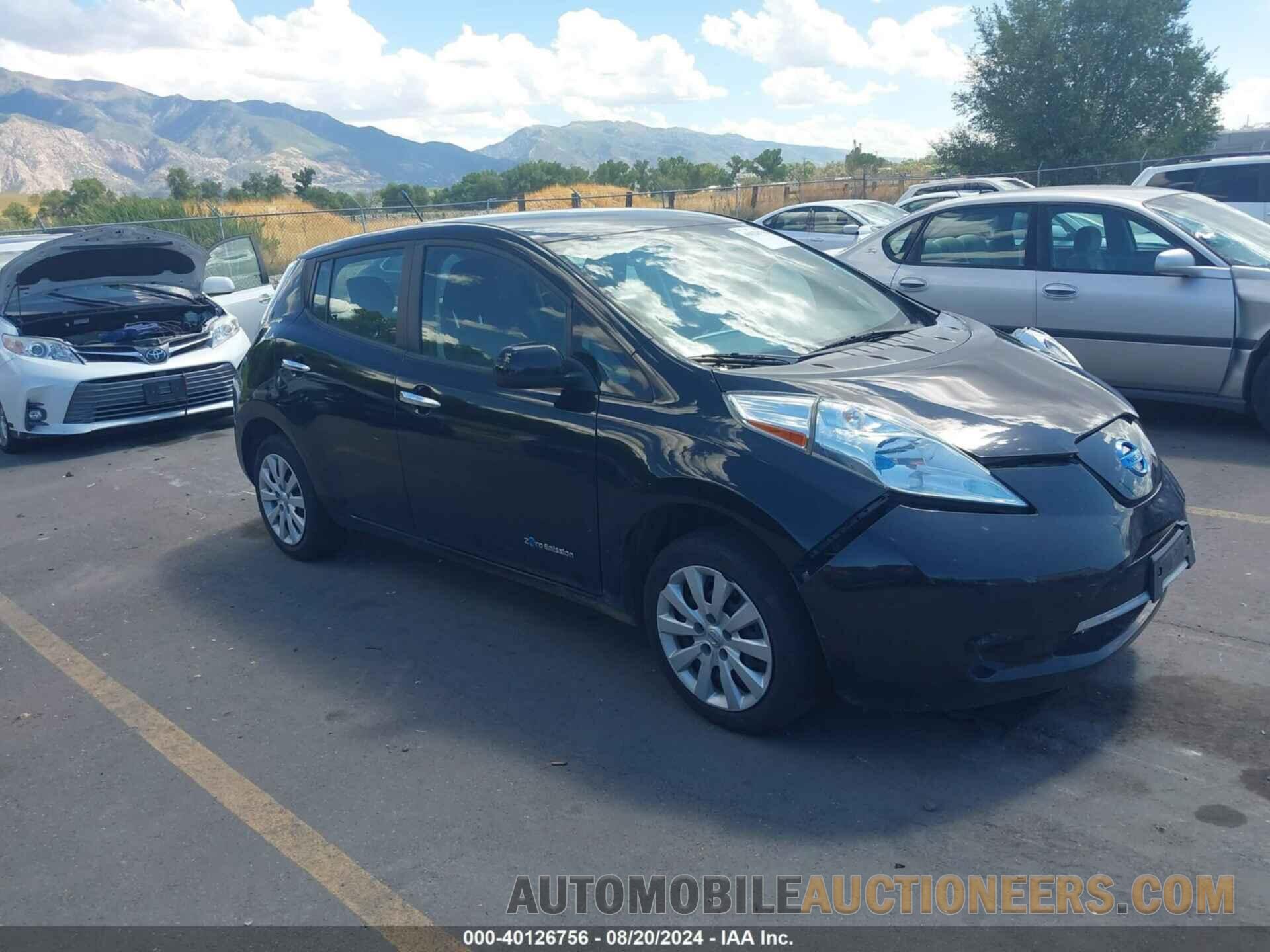 1N4AZ0CP8DC400126 NISSAN LEAF 2013