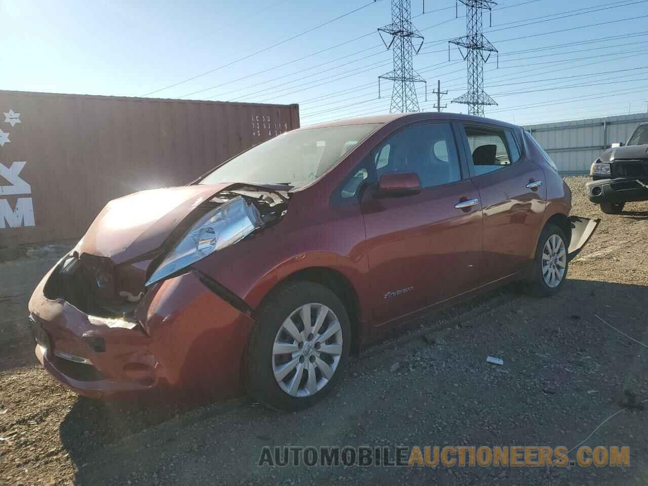 1N4AZ0CP8FC308369 NISSAN LEAF 2015