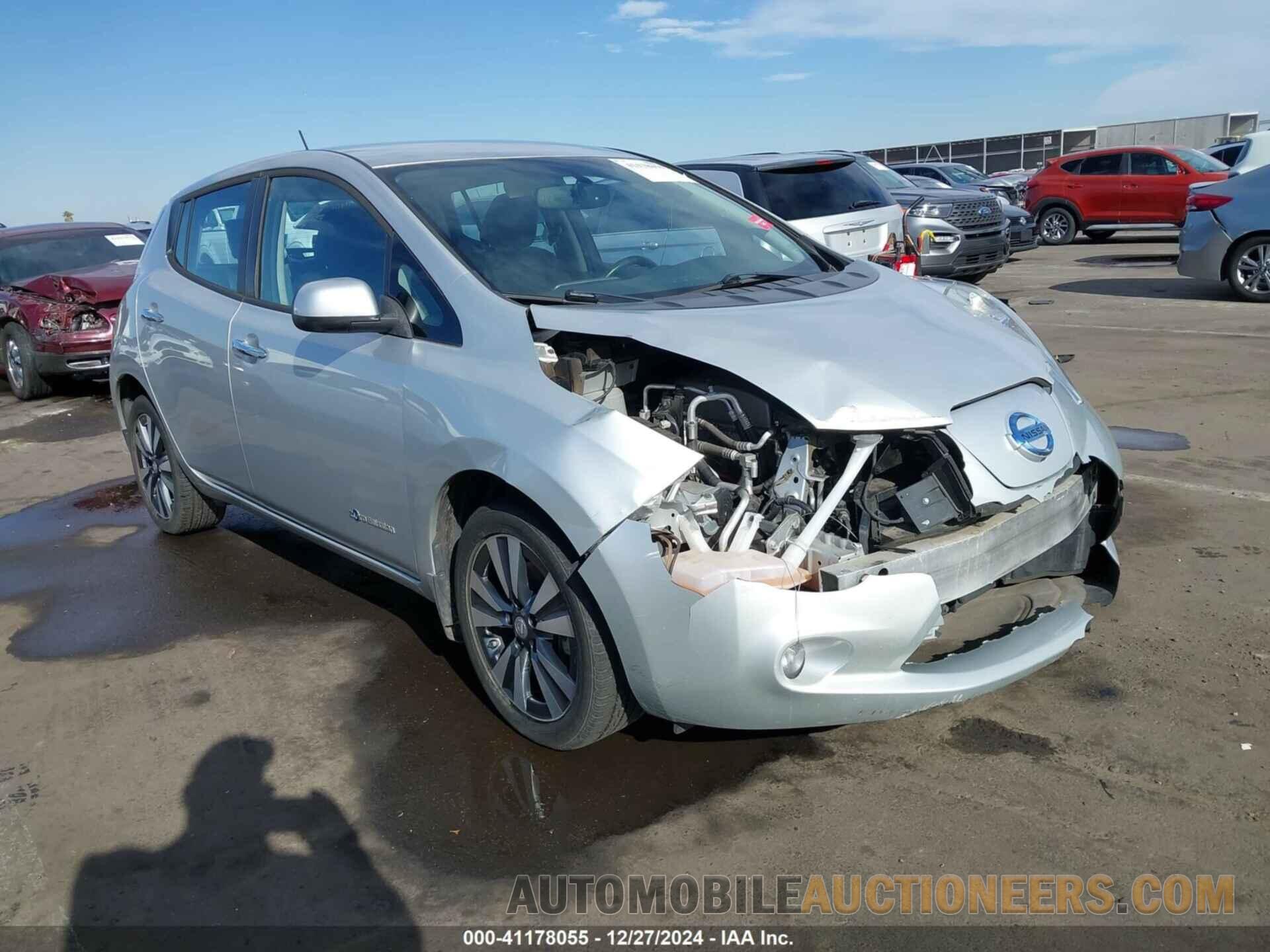 1N4AZ0CP8FC309974 NISSAN LEAF 2015