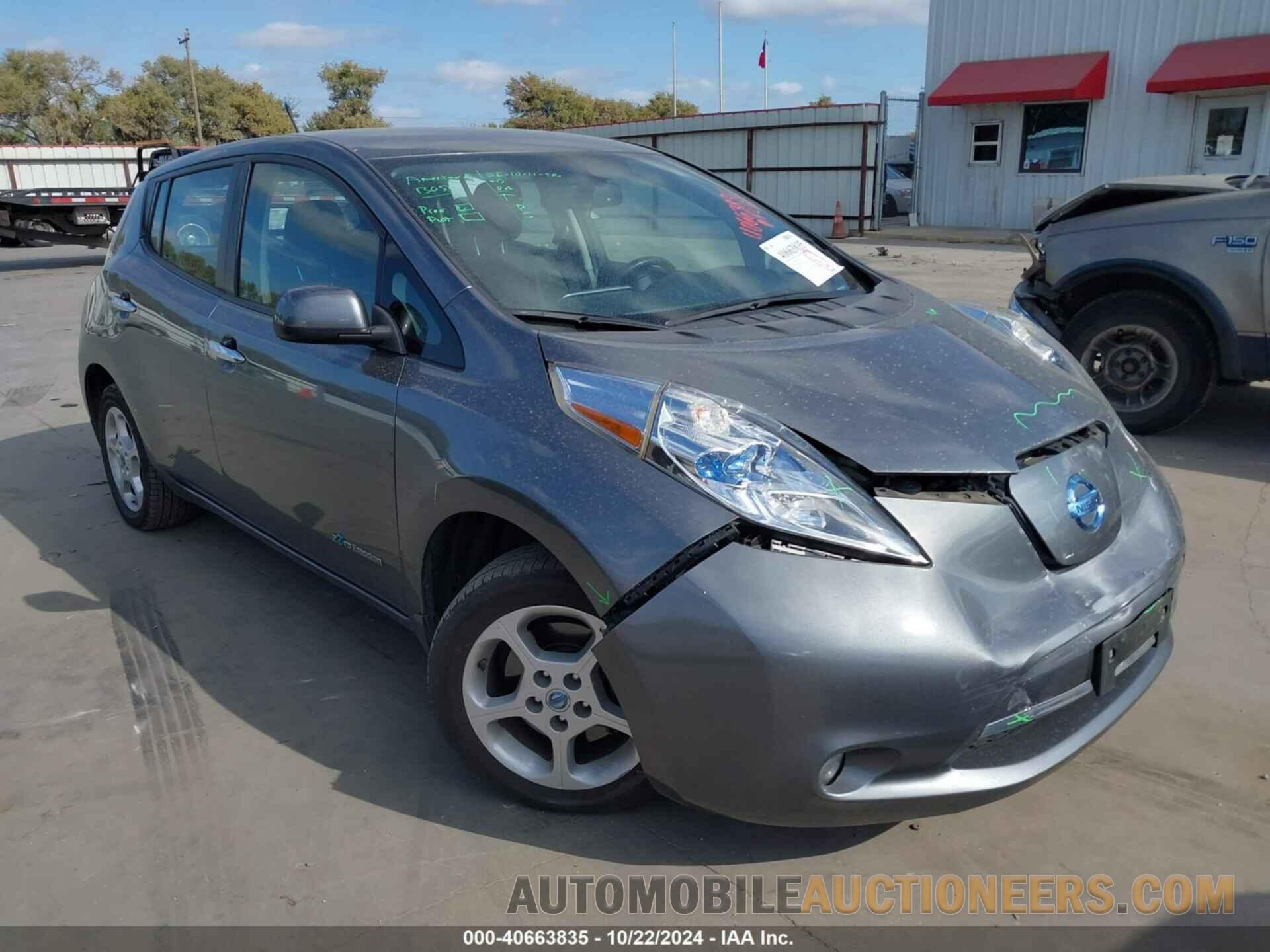 1N4AZ0CP9EC334297 NISSAN LEAF 2014