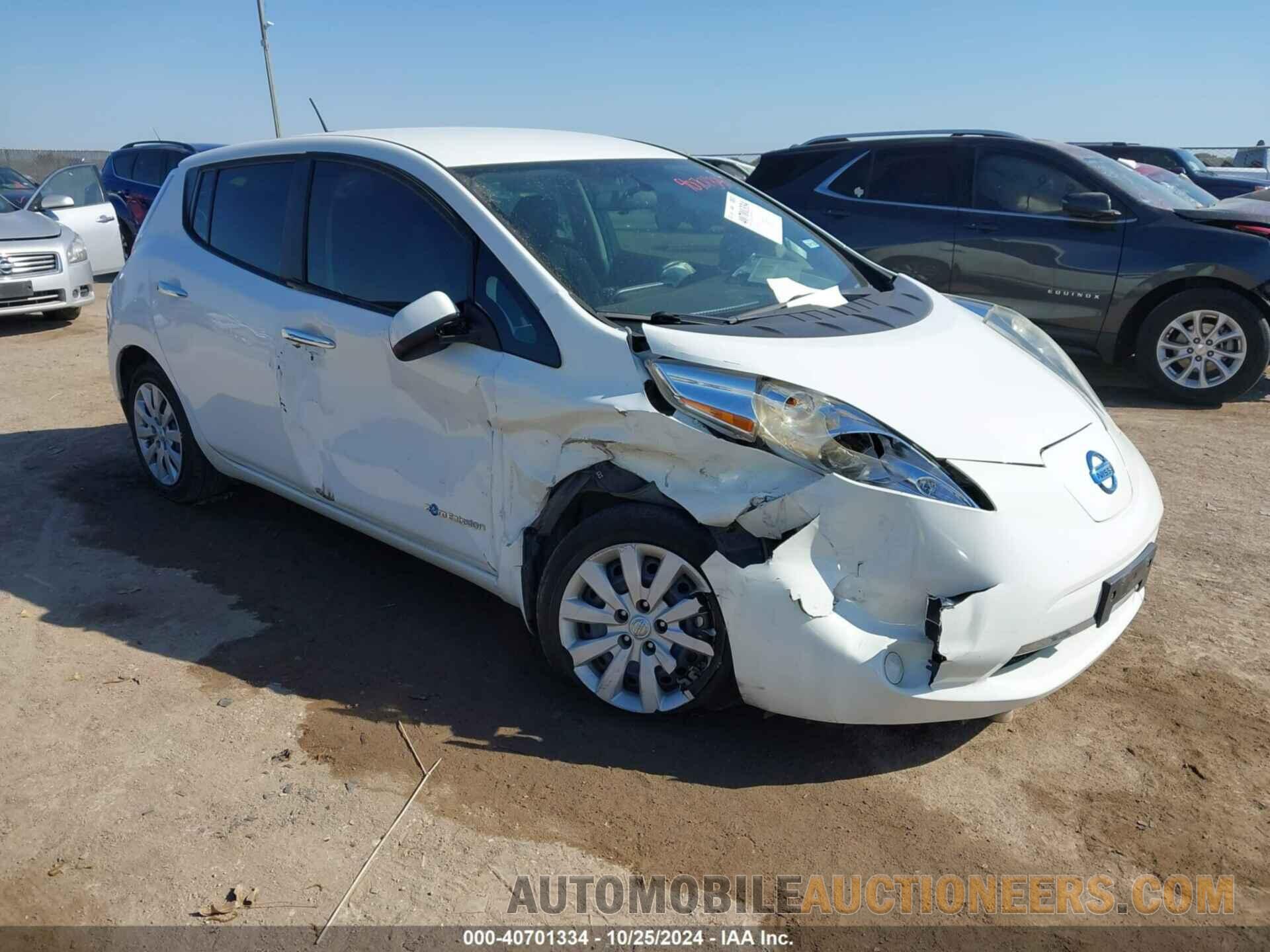 1N4AZ0CP9FC309496 NISSAN LEAF 2015