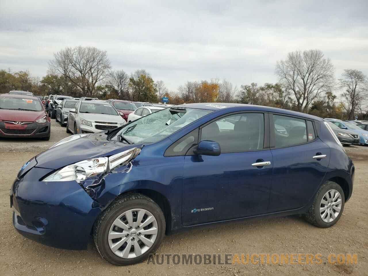 1N4AZ0CP9GC306275 NISSAN LEAF 2016