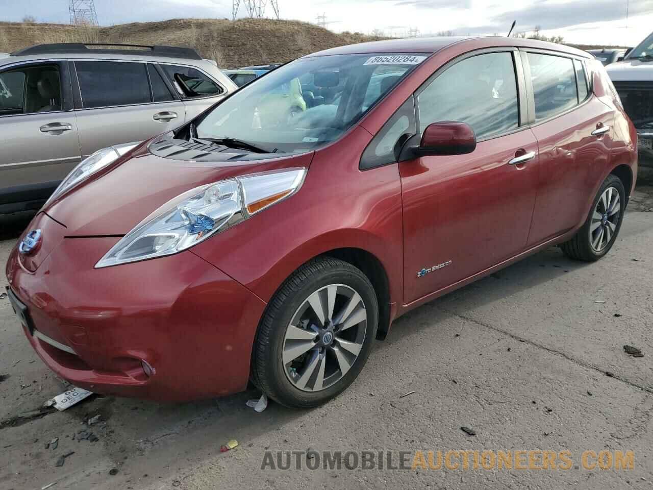 1N4AZ0CPXEC339797 NISSAN LEAF 2014