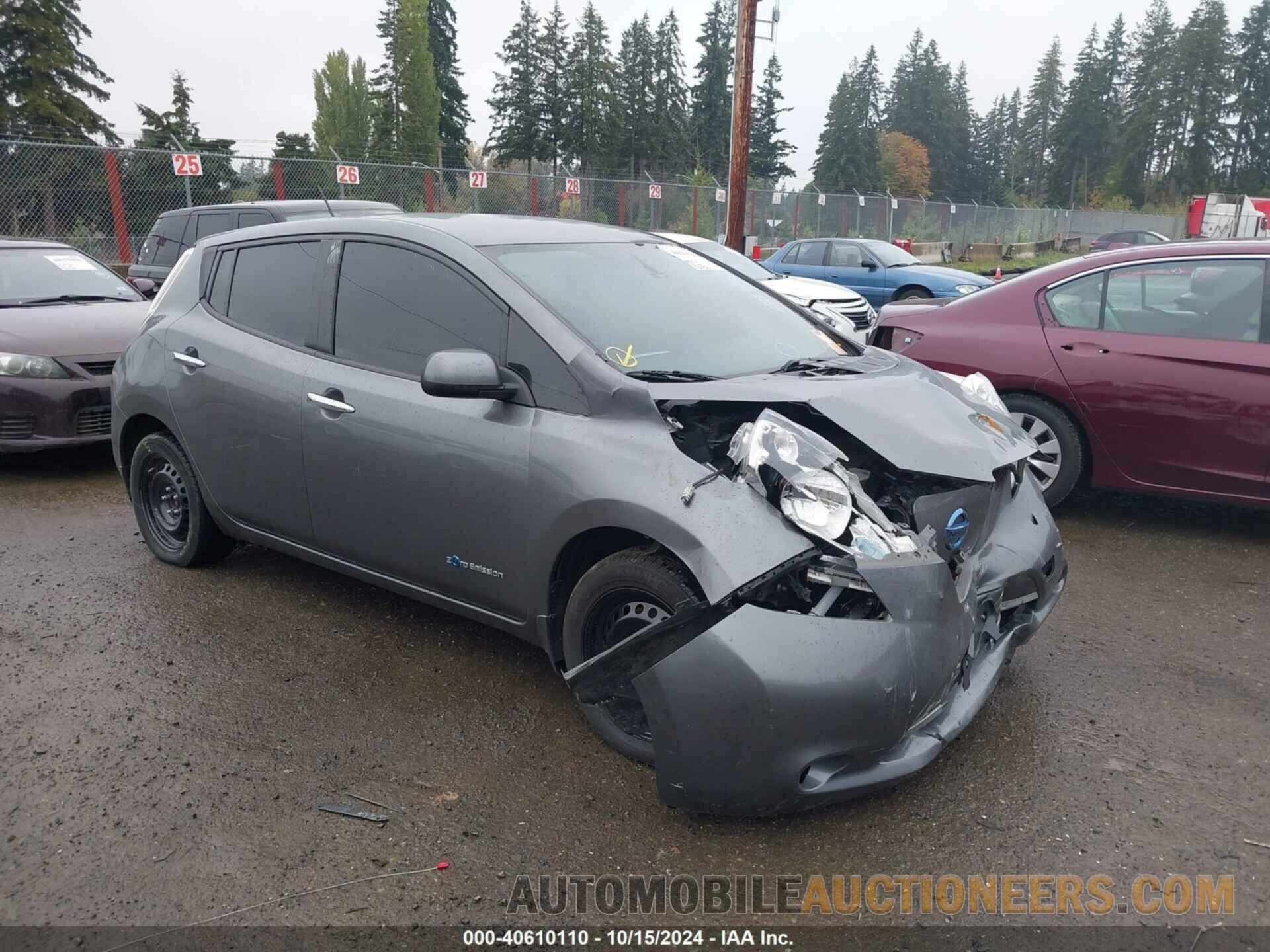 1N4AZ0CPXFC326162 NISSAN LEAF 2015