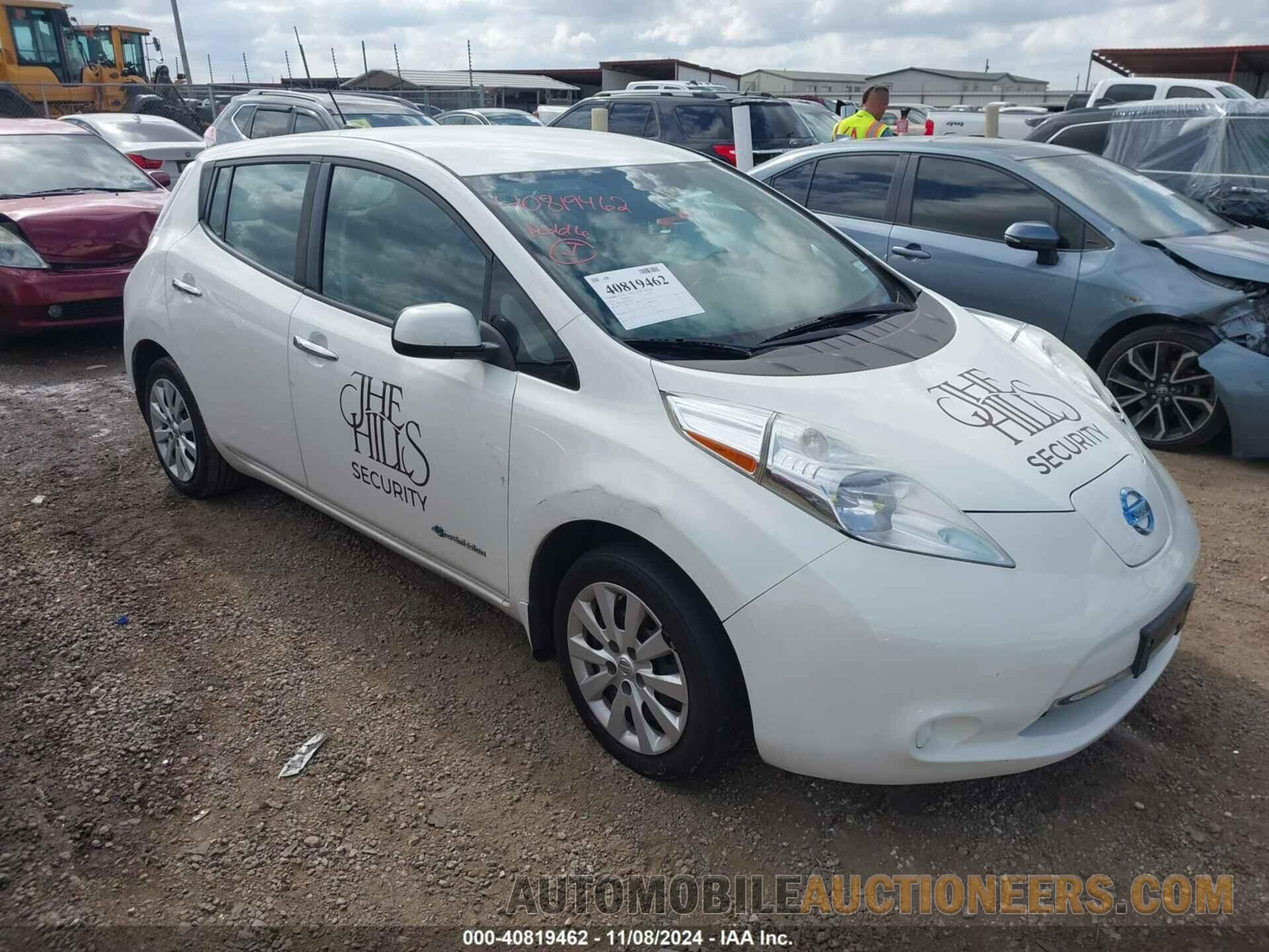 1N4AZ0CPXGC311923 NISSAN LEAF 2016