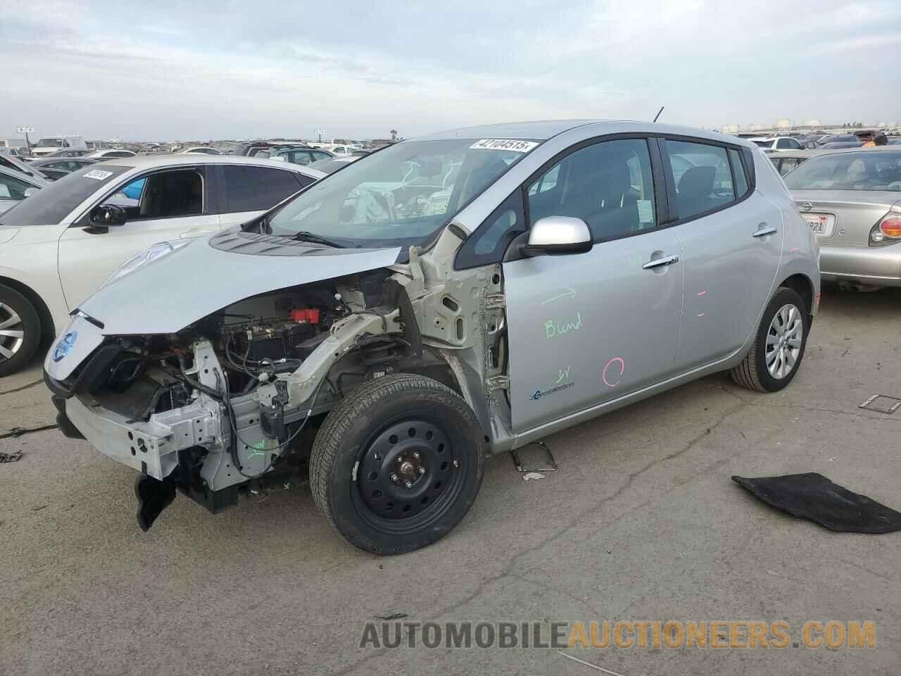 1N4BZ0CP2HC311873 NISSAN LEAF 2017