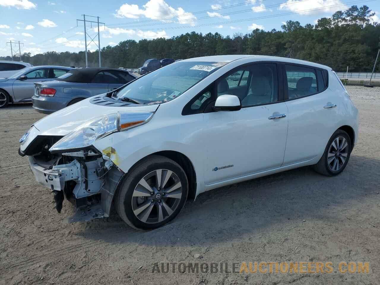 1N4BZ0CP8GC309303 NISSAN LEAF 2016