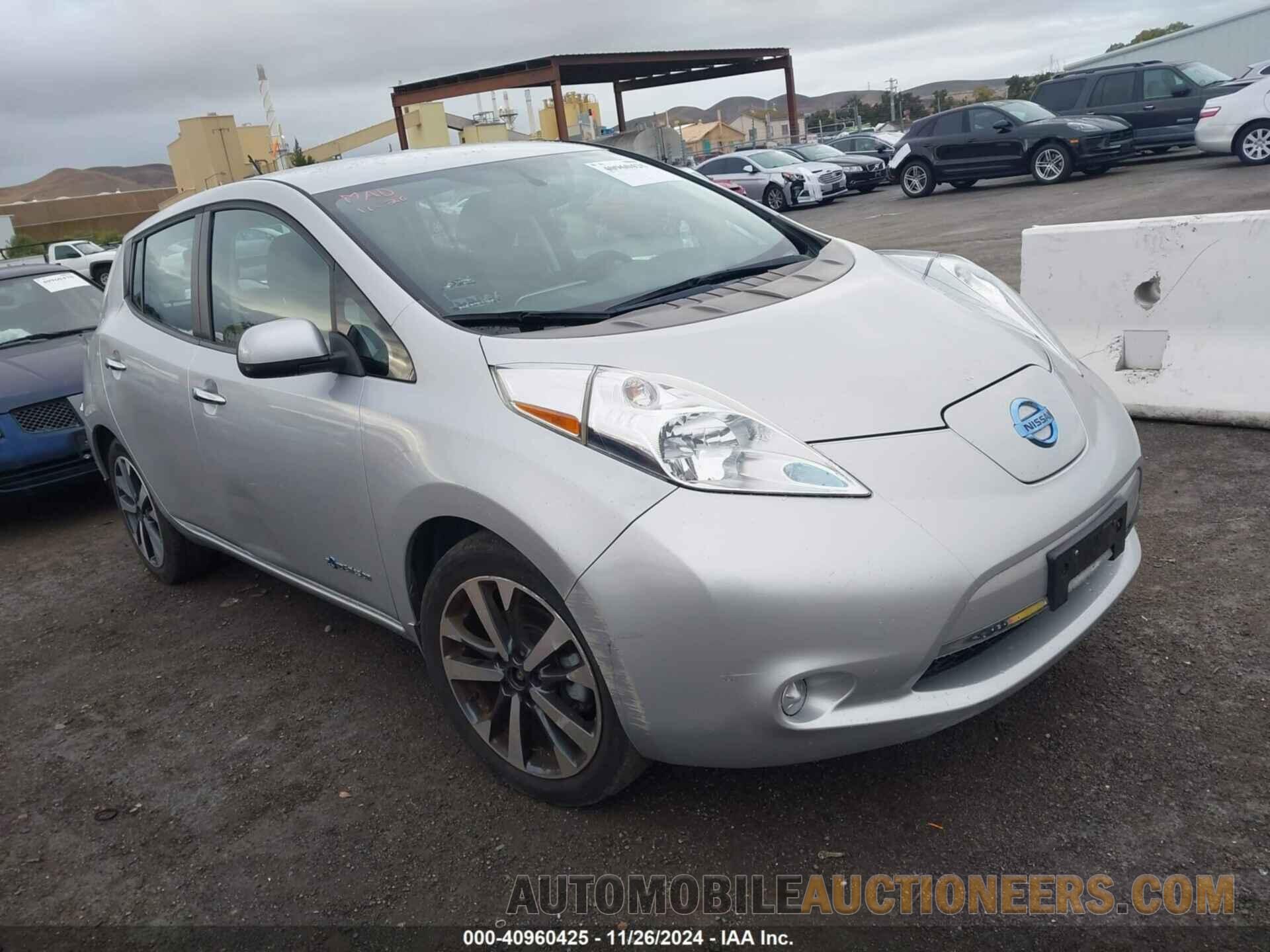 1N4BZ0CPXGC314406 NISSAN LEAF 2016