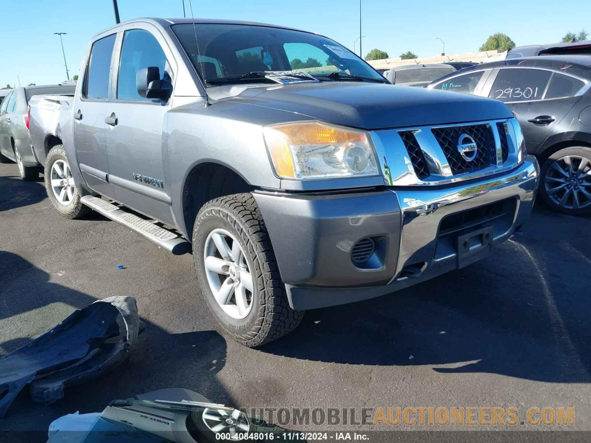 1N6AA0EJ1DN307606 NISSAN TITAN 2013