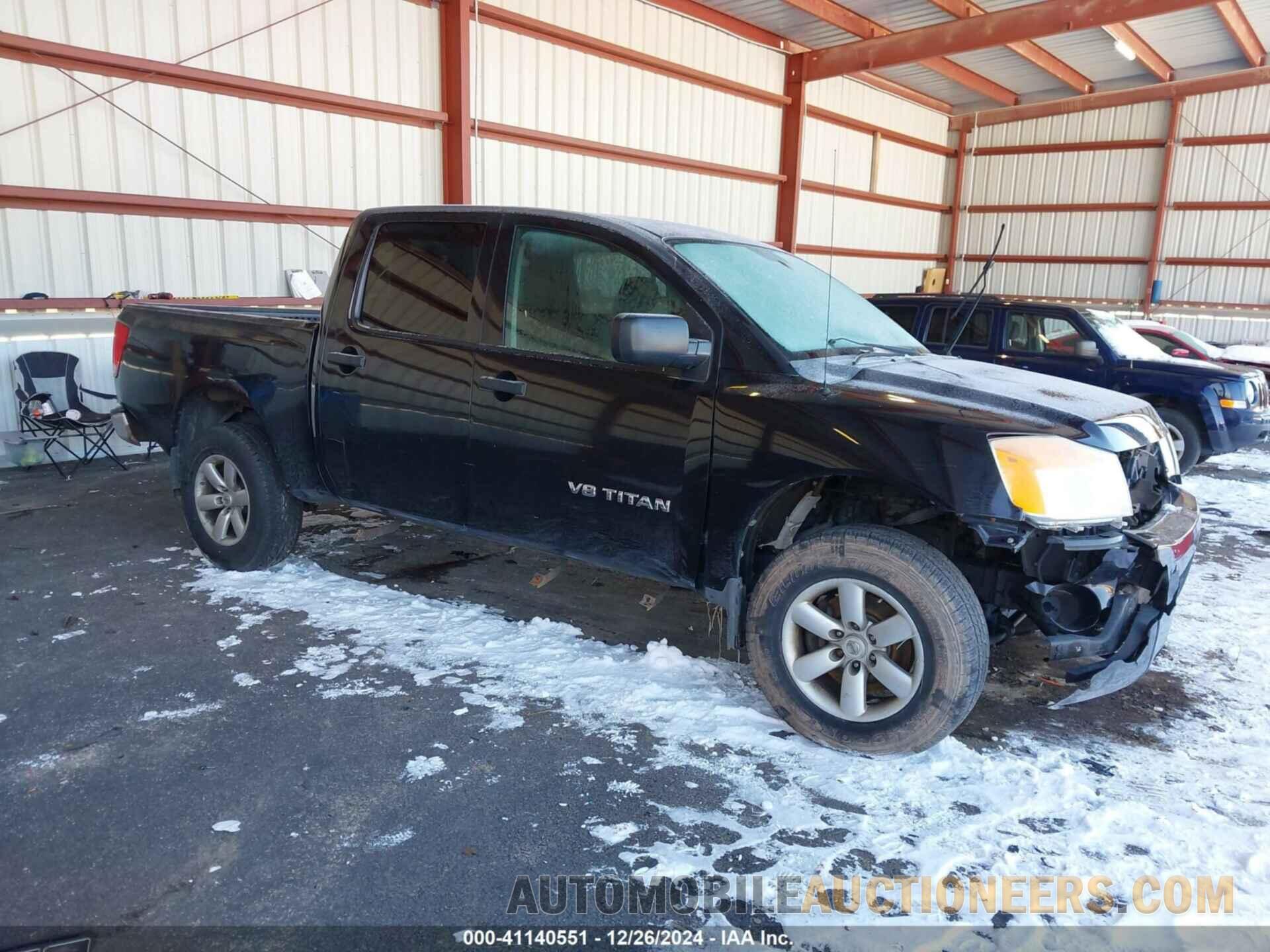 1N6AA0EJ3CN303278 NISSAN TITAN 2012