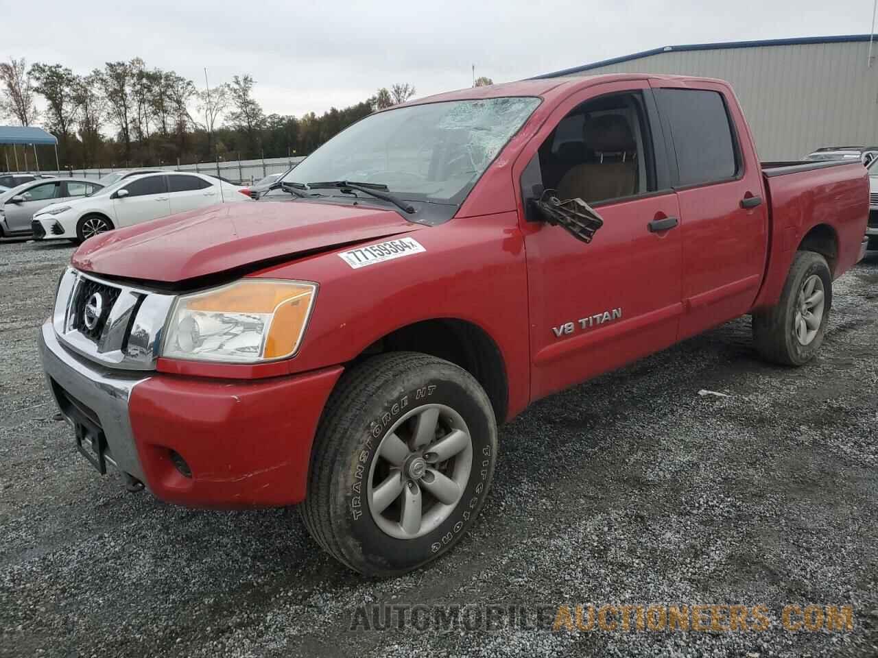 1N6AA0EJ7BN323256 NISSAN TITAN 2011