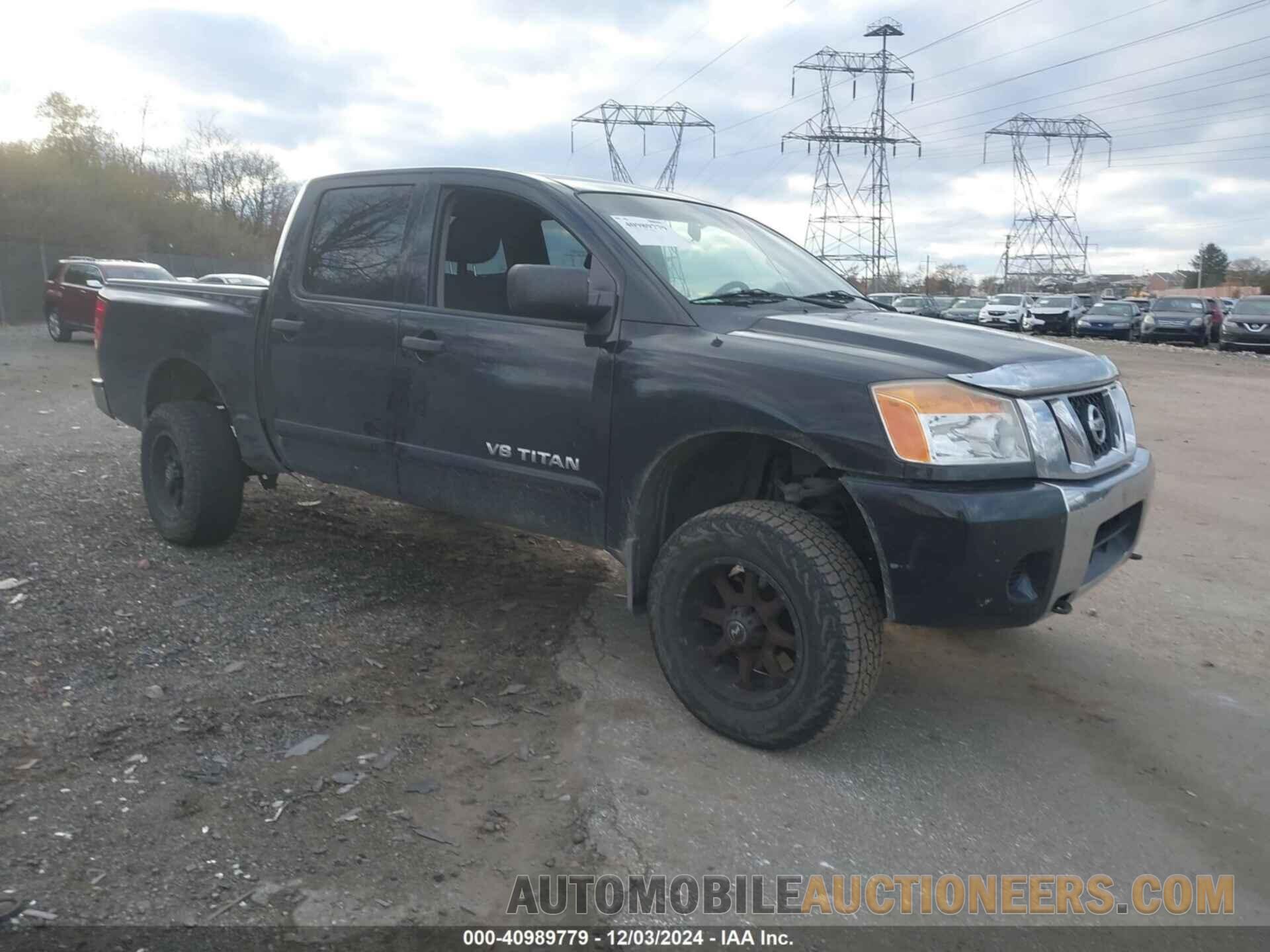 1N6AA0EJ7CN325963 NISSAN TITAN 2012