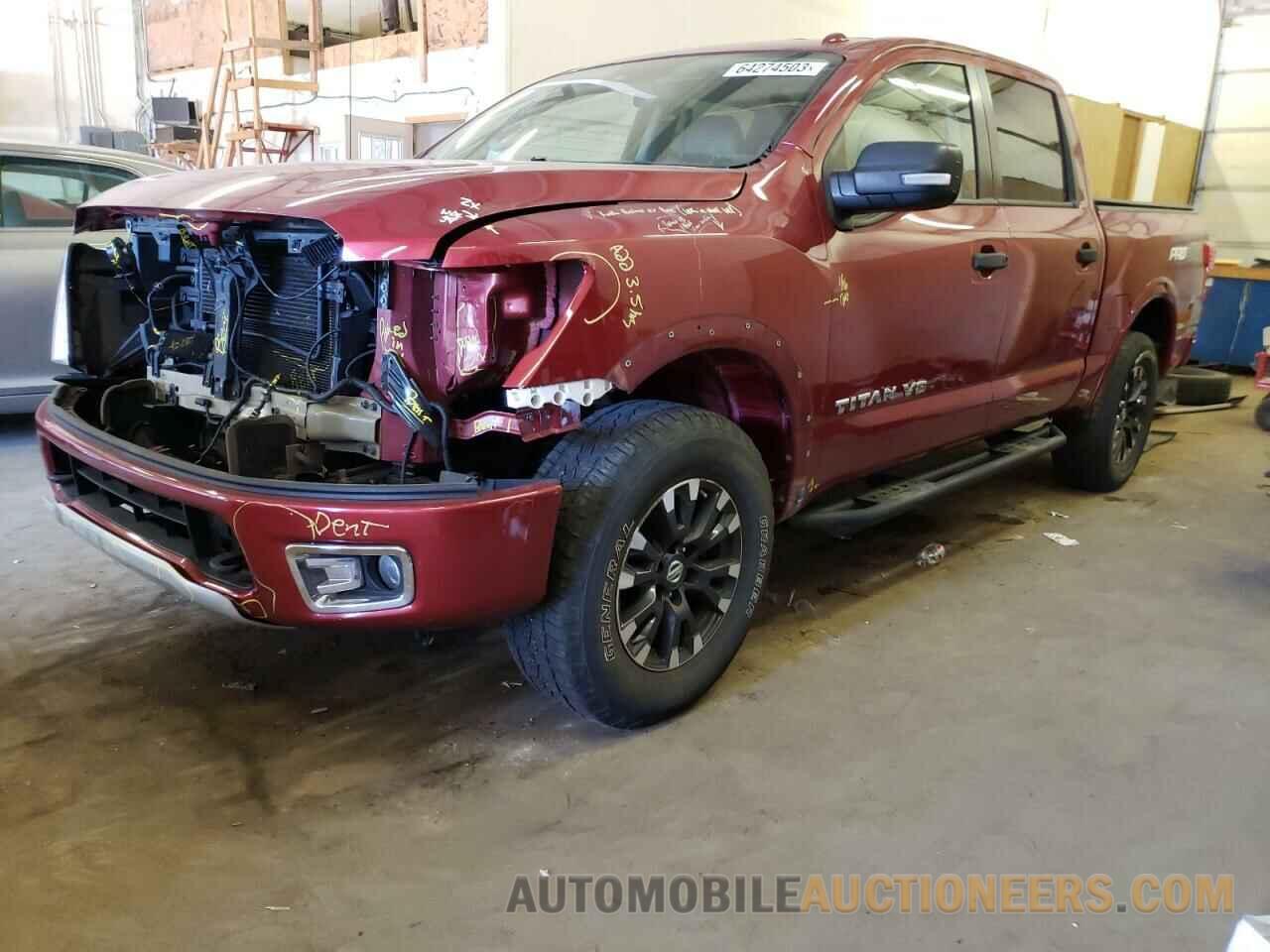 1N6AA1E51KN521016 NISSAN TITAN 2019