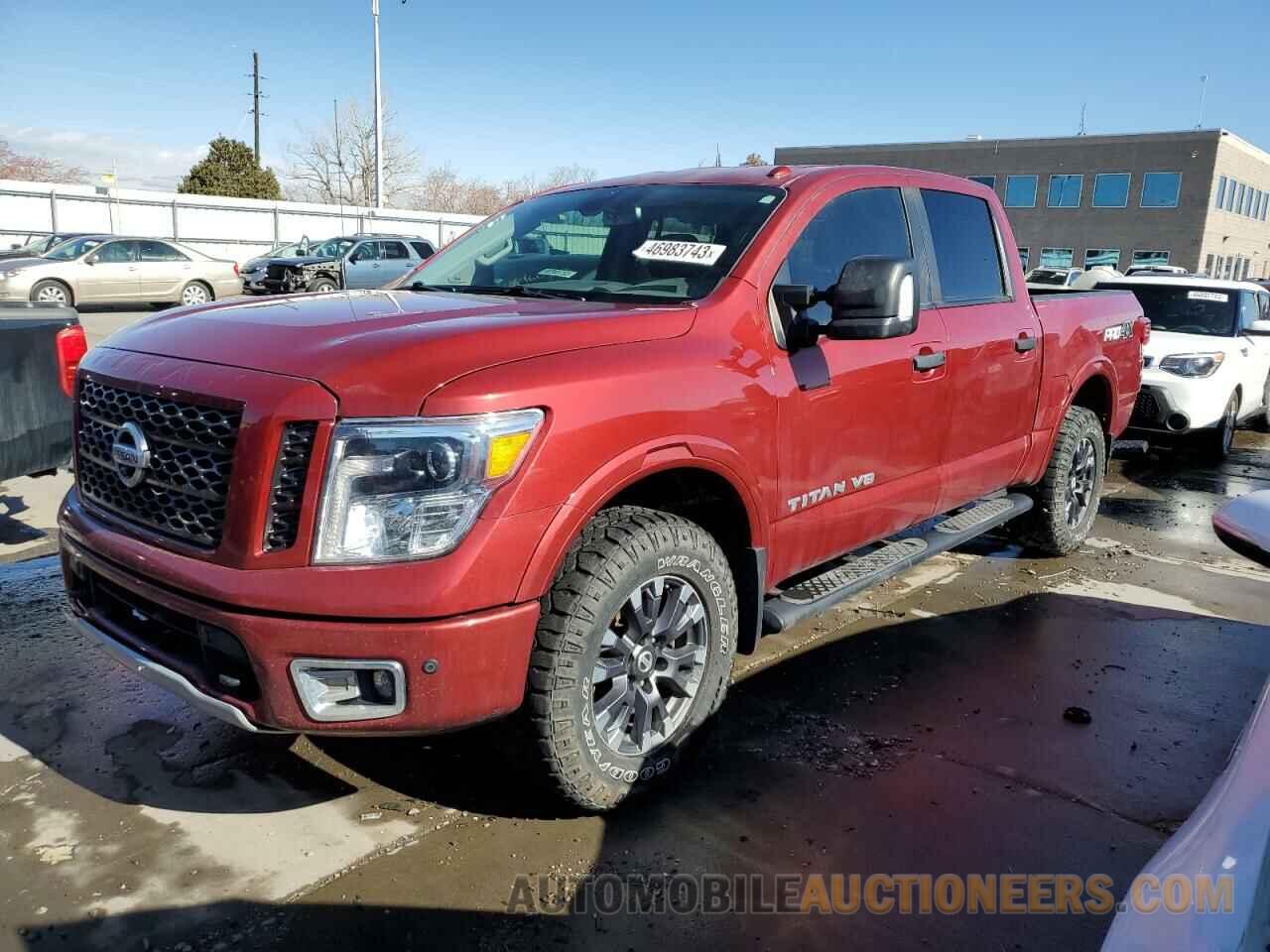 1N6AA1E52KN507478 NISSAN TITAN 2019