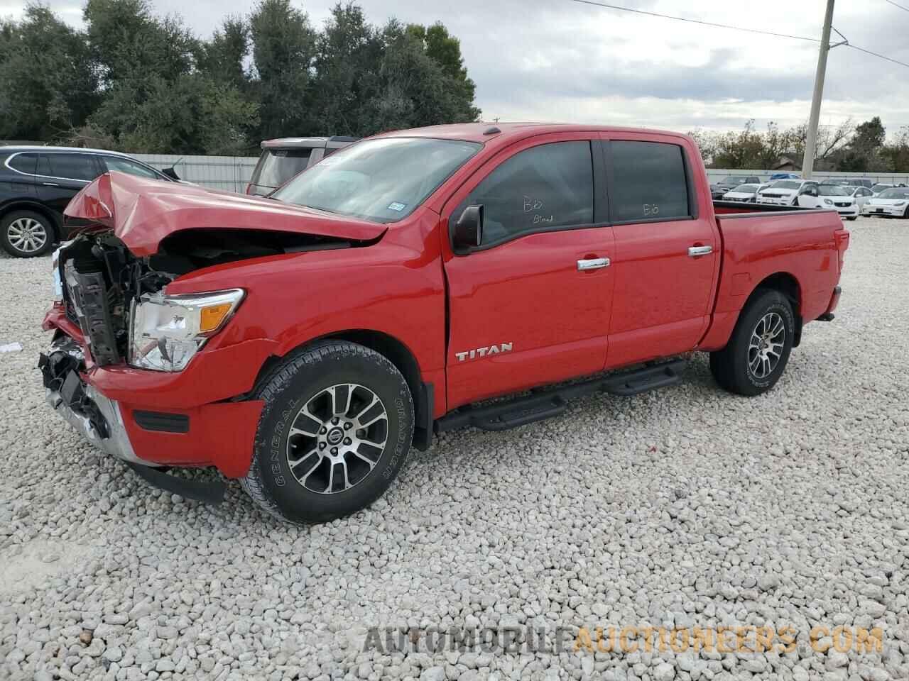 1N6AA1EE7MN500318 NISSAN TITAN 2021