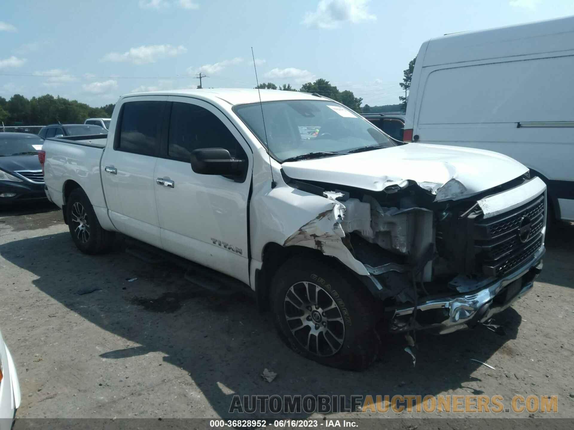 1N6AA1EFXMN503612 NISSAN TITAN 2021