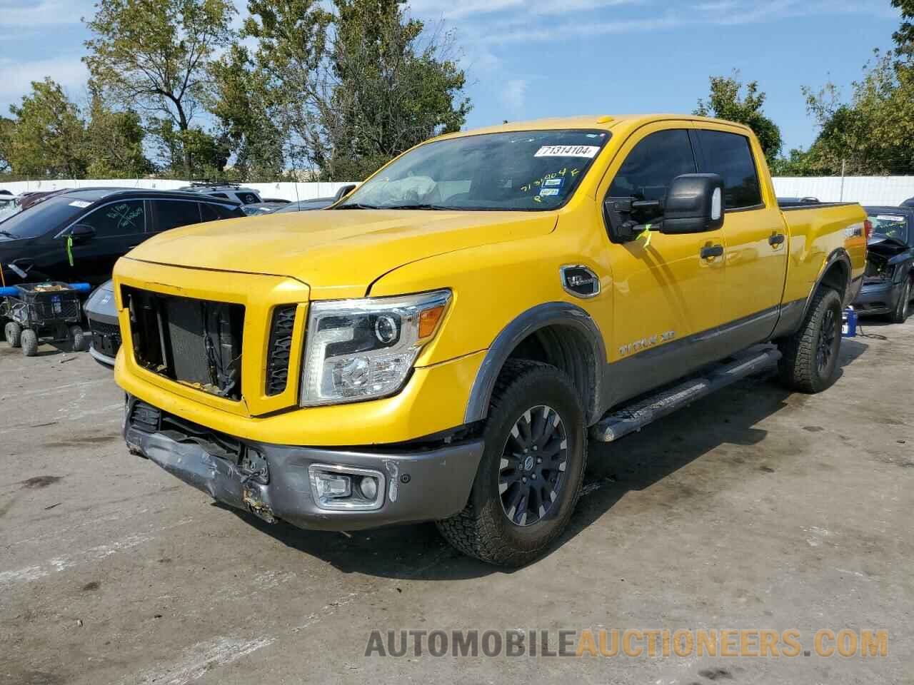 1N6AA1F4XGN507919 NISSAN TITAN 2016