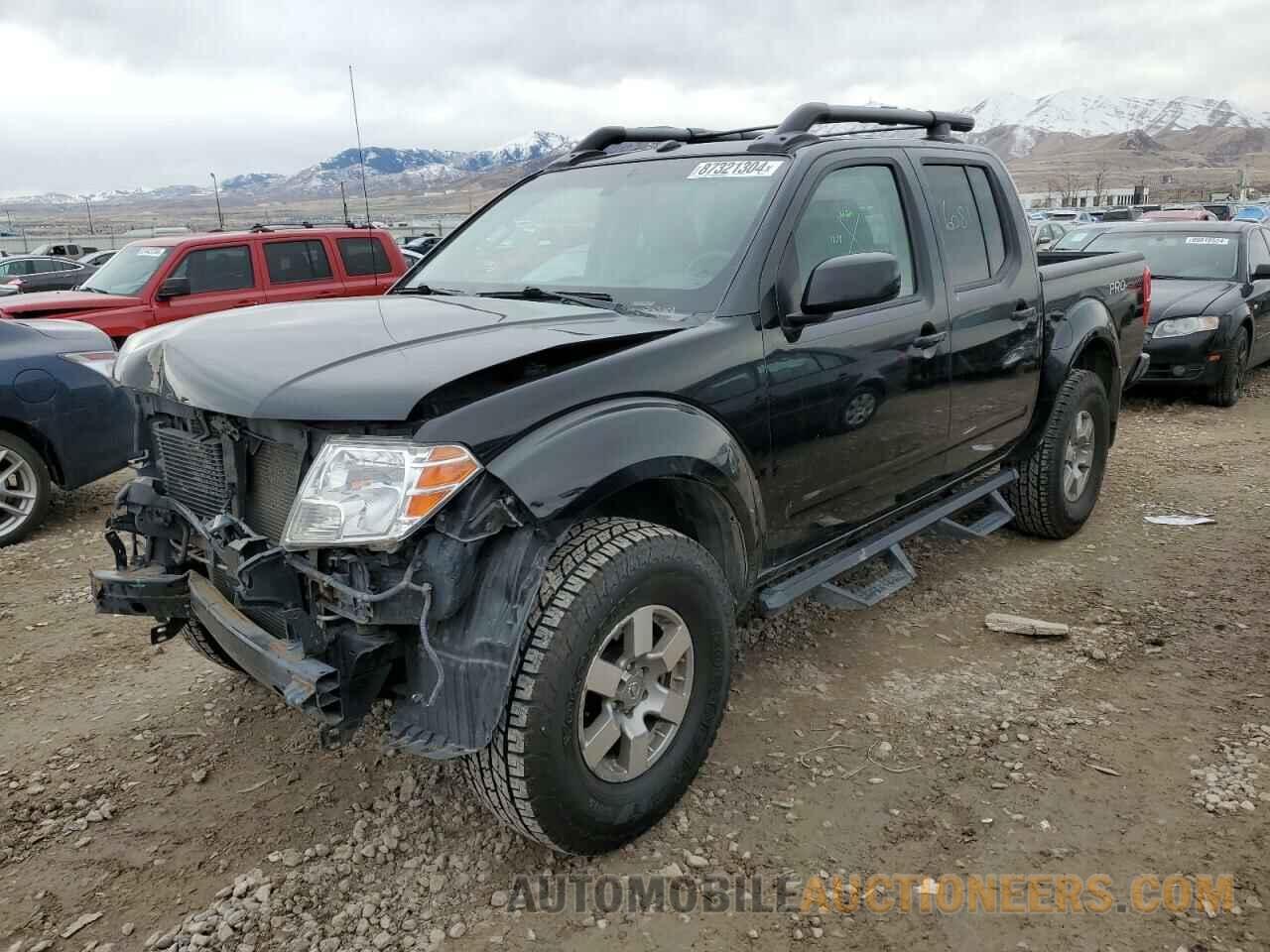 1N6AD0EV2CC454215 NISSAN FRONTIER 2012