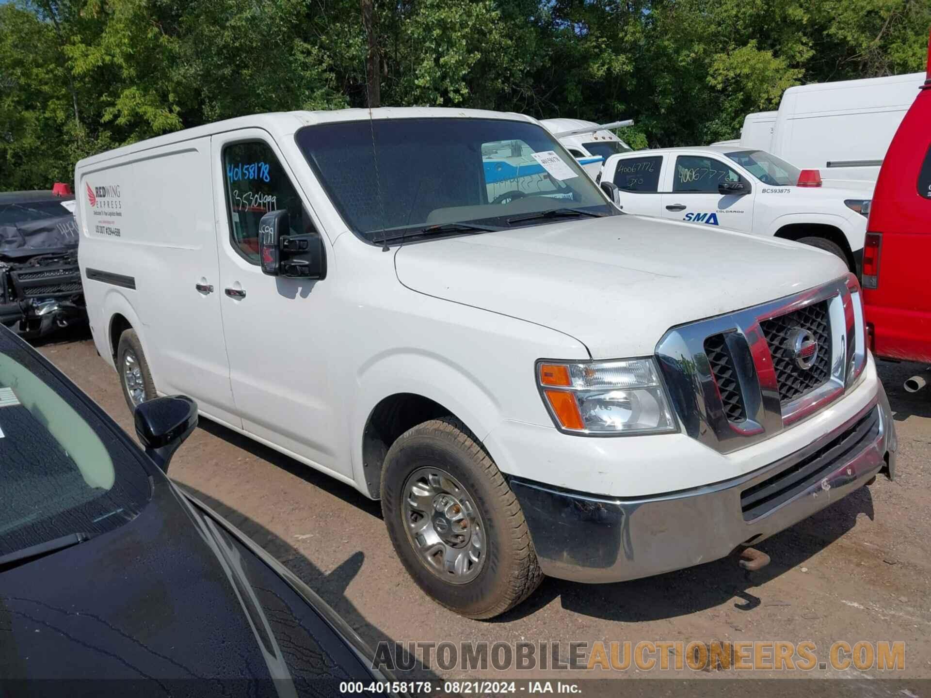 1N6AF0KY2EN106107 NISSAN NV CARGO NV2500 HD 2014