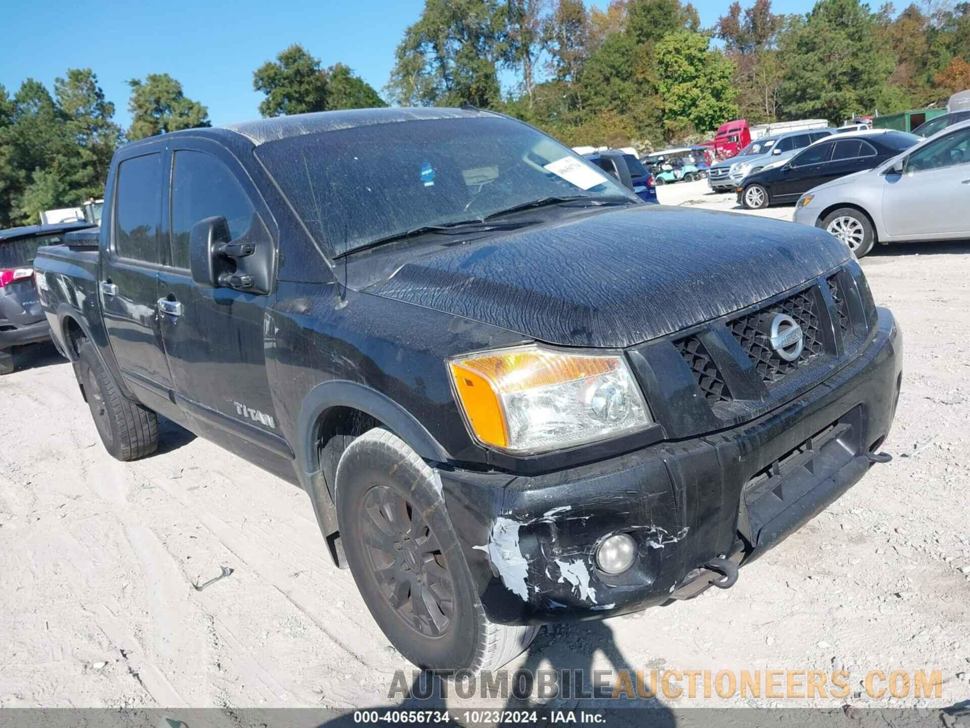 1N6BA0EC5CN320587 NISSAN TITAN 2012