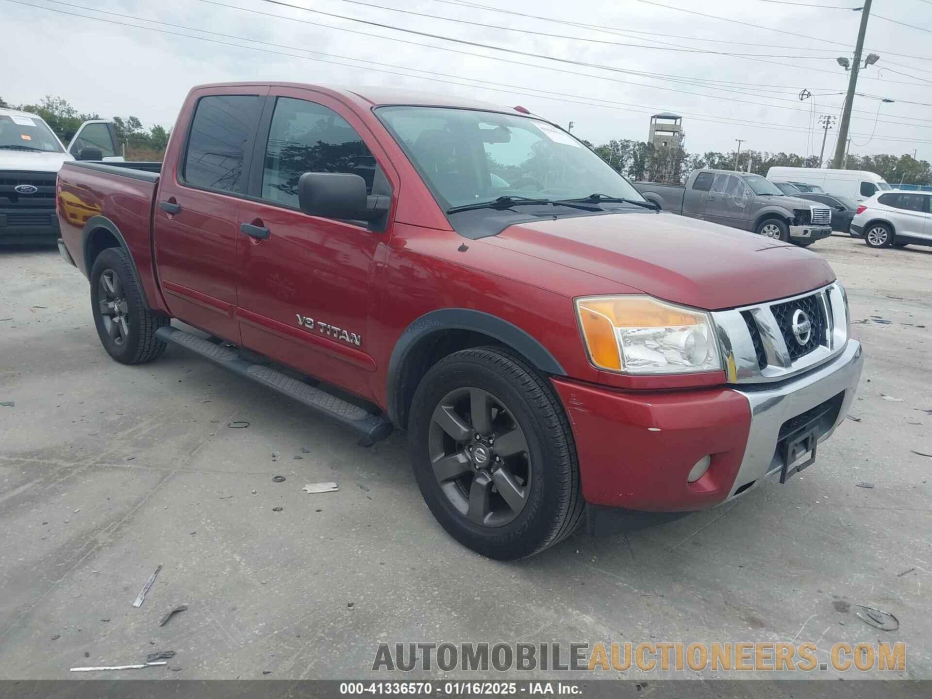 1N6BA0ED4FN505873 NISSAN TITAN 2015