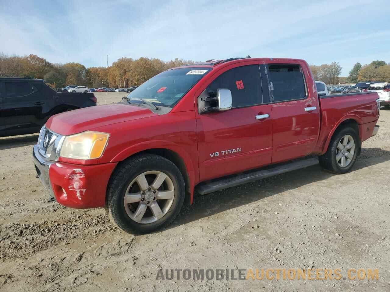 1N6BA0EDXBN321807 NISSAN TITAN 2011