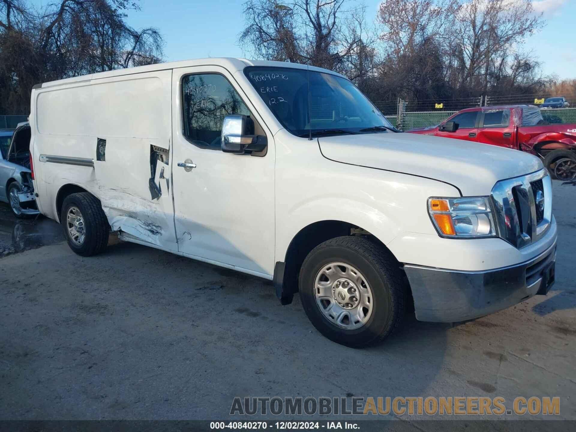 1N6BF0KXXCN116408 NISSAN NV 2500 2012