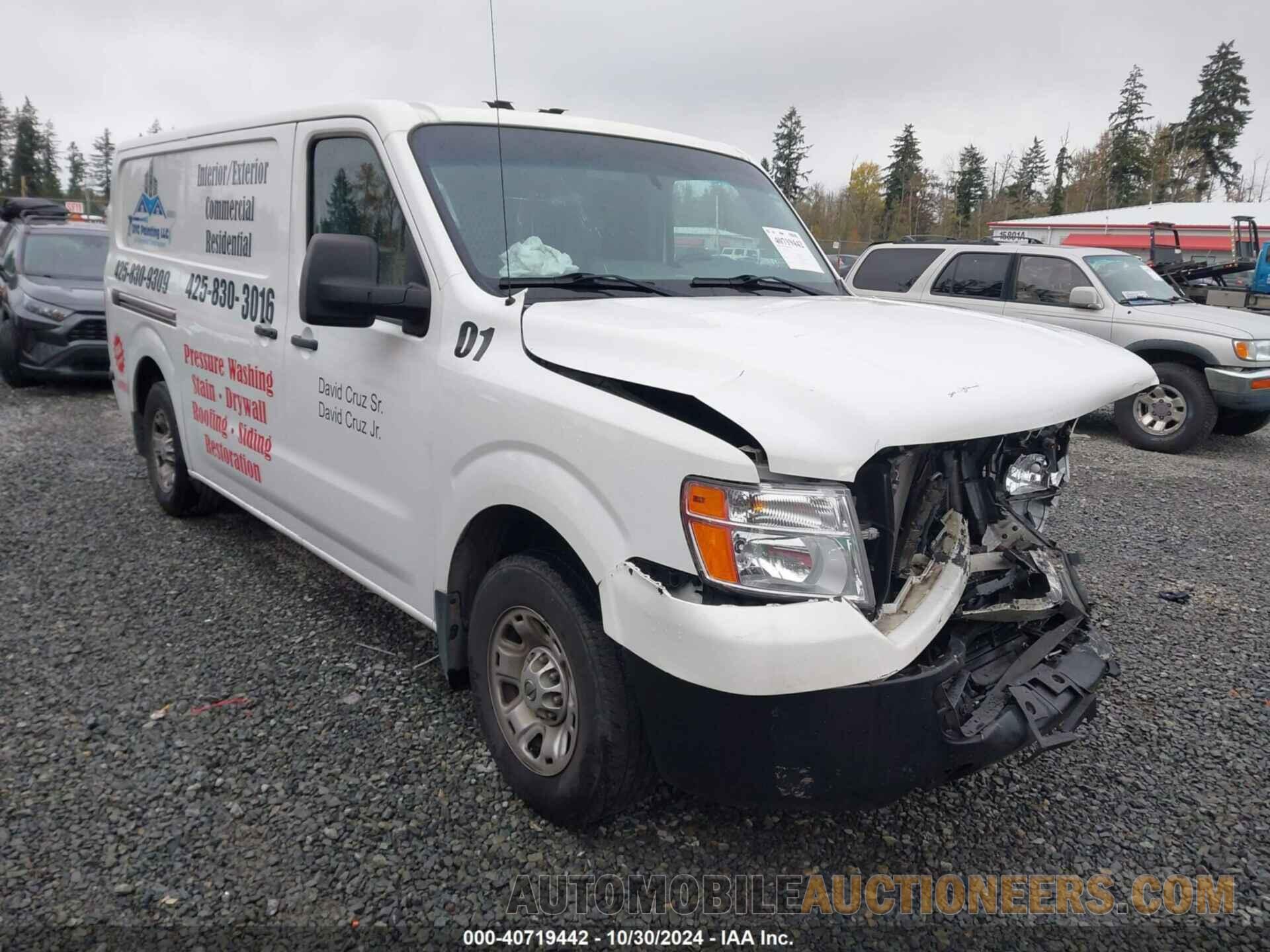 1N6BF0KY1LN810543 NISSAN NV CARGO NV2500 HD 2020