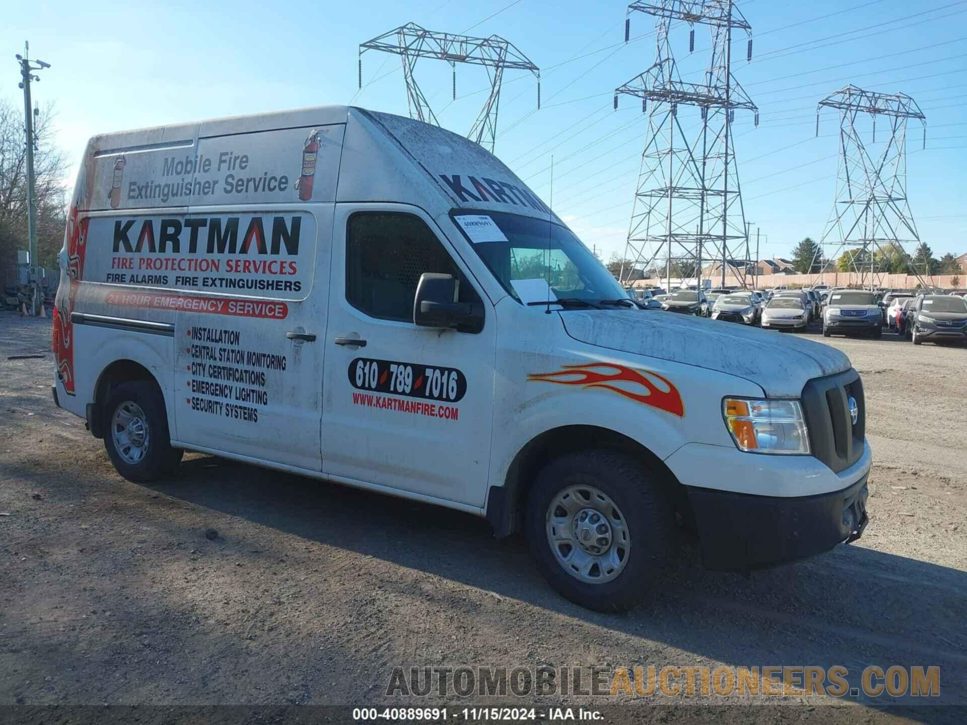 1N6BF0LY2EN104263 NISSAN NV CARGO NV2500 HD 2014