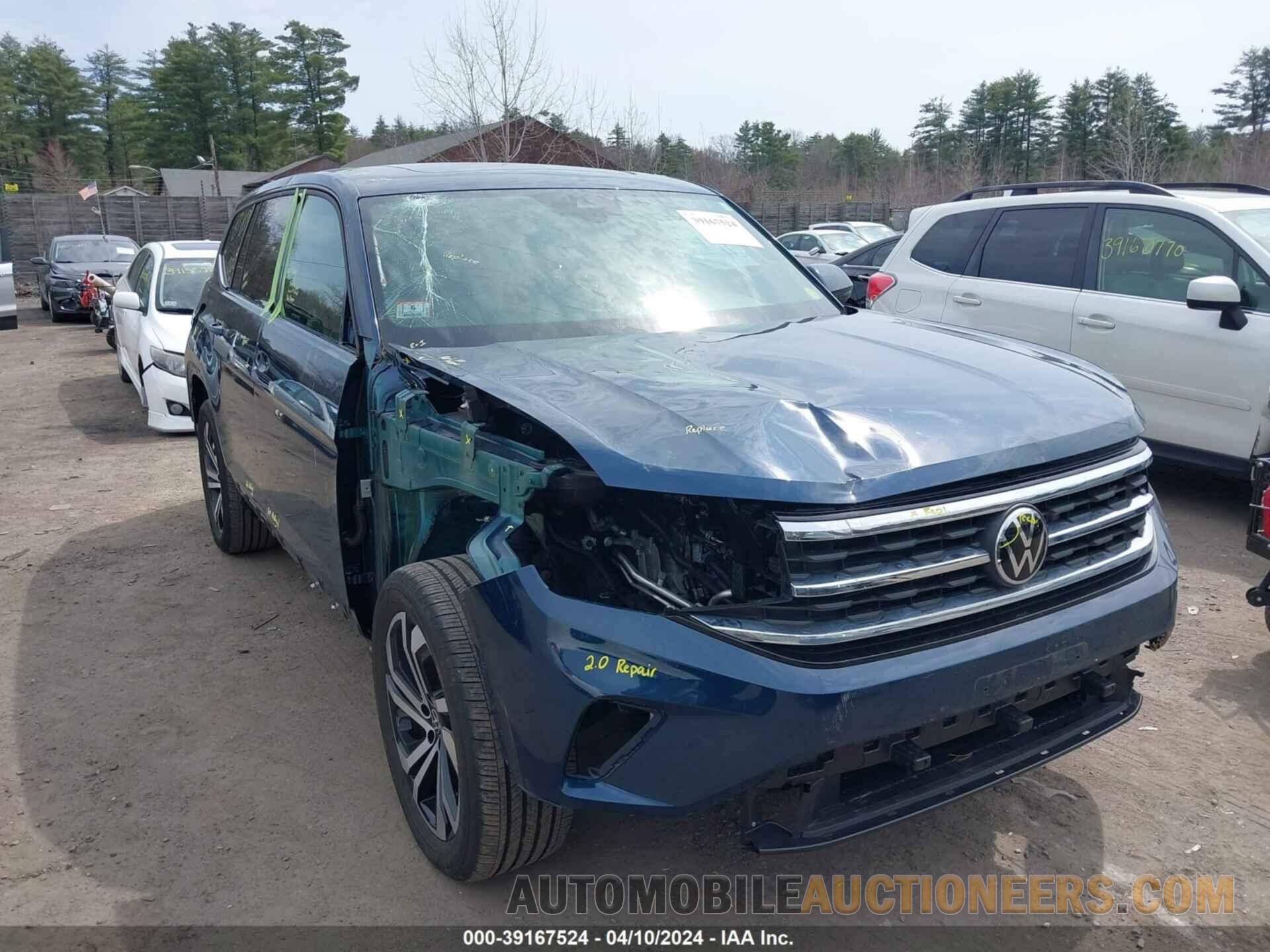 1V2BR2CA1NC540900 VOLKSWAGEN ATLAS 2022