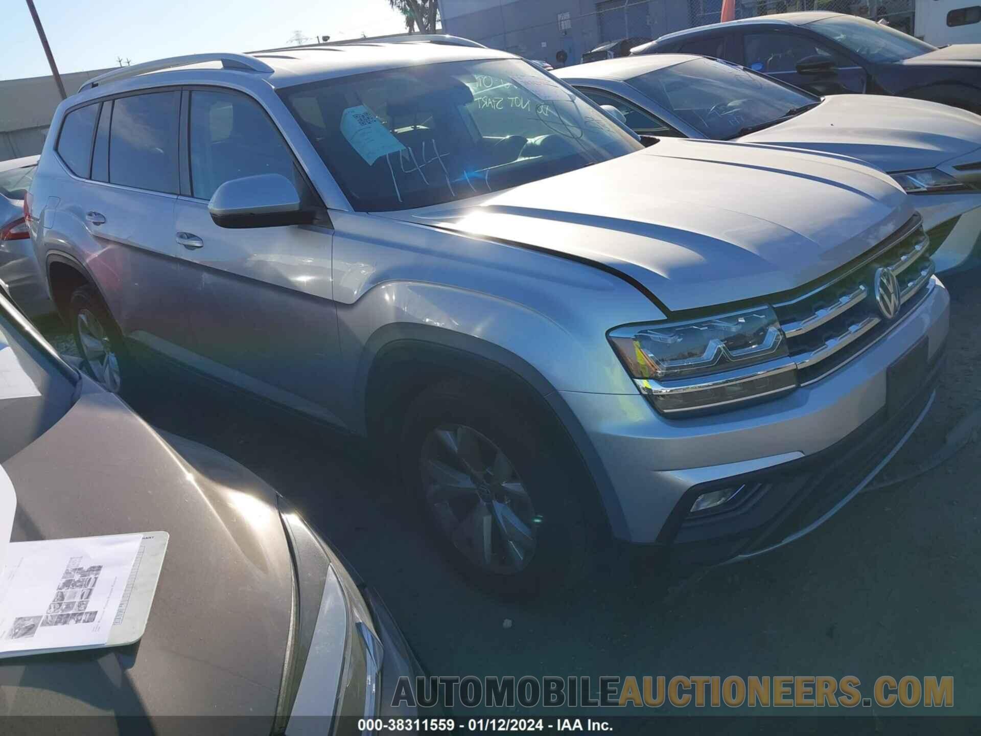 1V2DR2CA2KC538822 VOLKSWAGEN ATLAS 2019