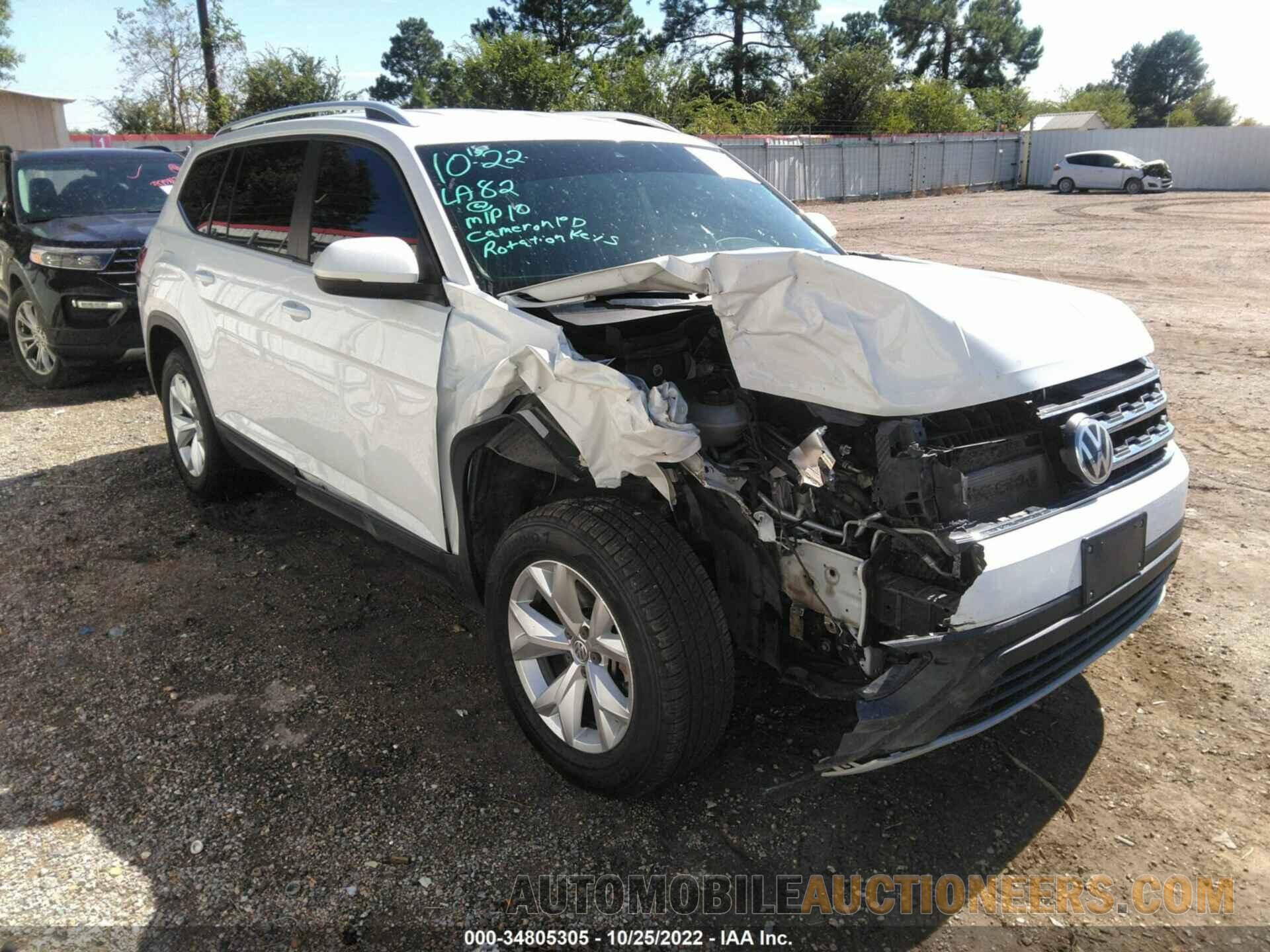 1V2DR2CA5JC537646 VOLKSWAGEN ATLAS 2018