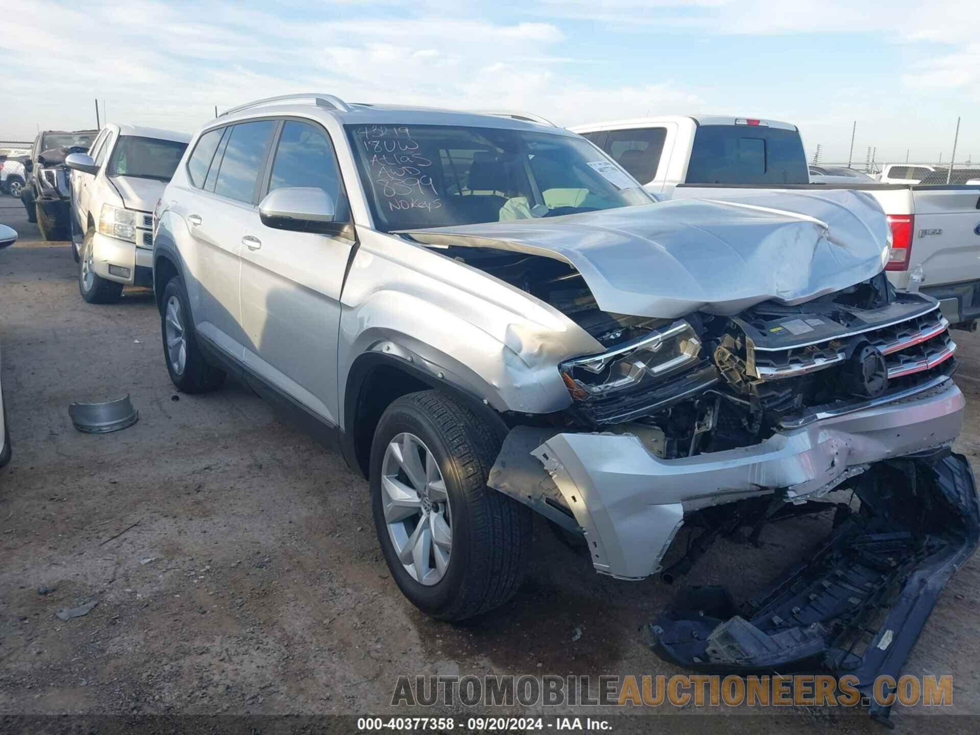 1V2MR2CA1JC508399 VOLKSWAGEN ATLAS 2018