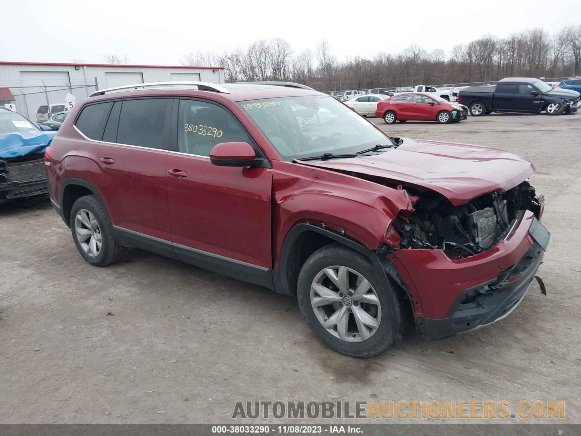 1V2MR2CA7JC535199 VOLKSWAGEN ATLAS 2018