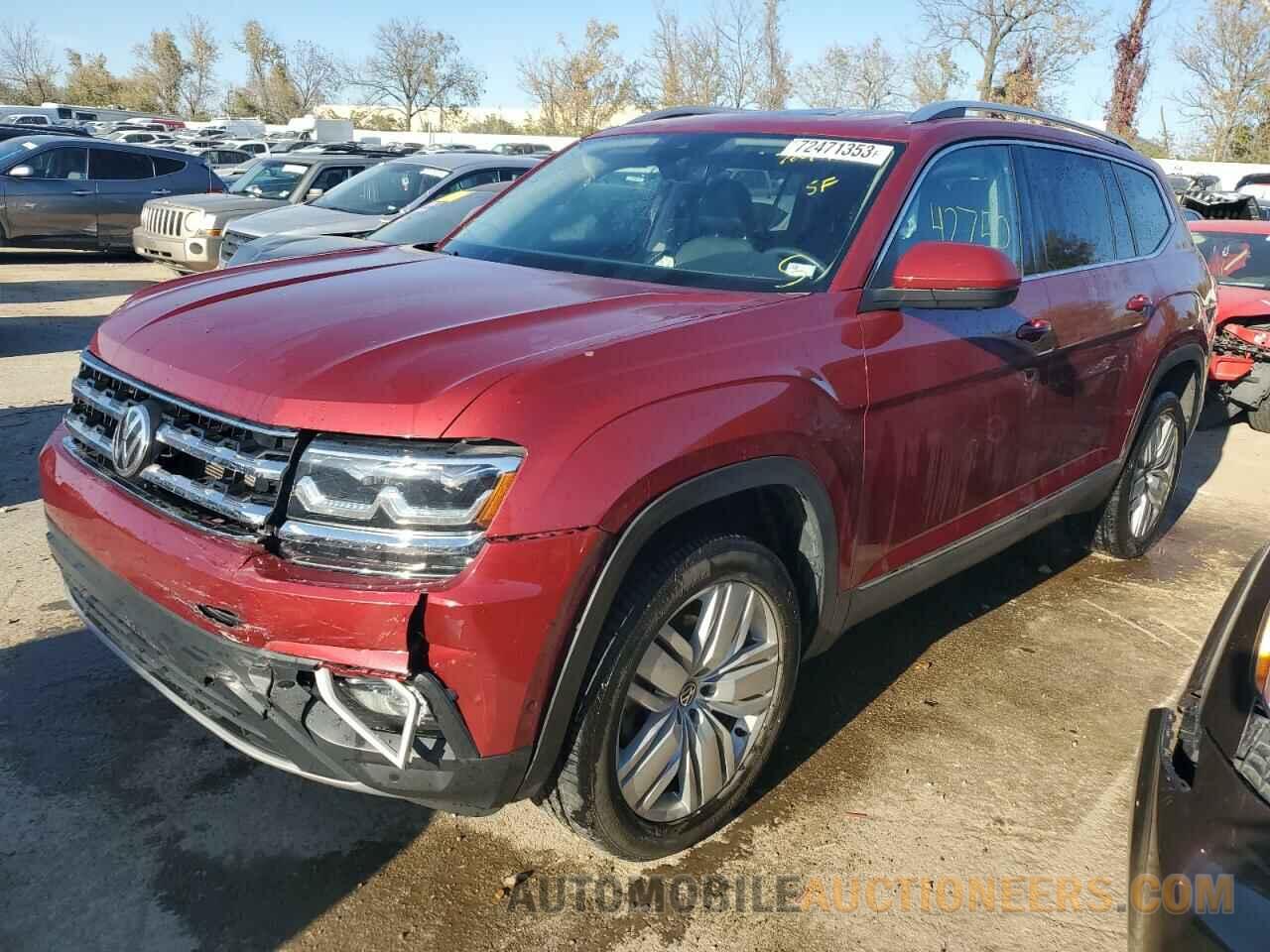 1V2NR2CA3KC539661 VOLKSWAGEN ATLAS 2019