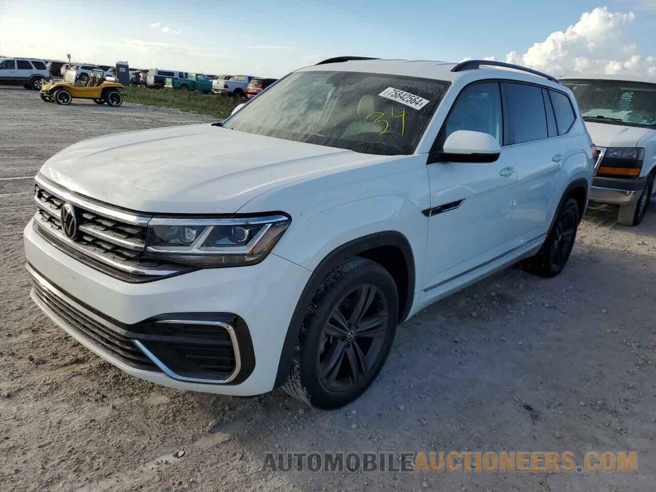 1V2NR2CA8MC501734 VOLKSWAGEN ATLAS 2021