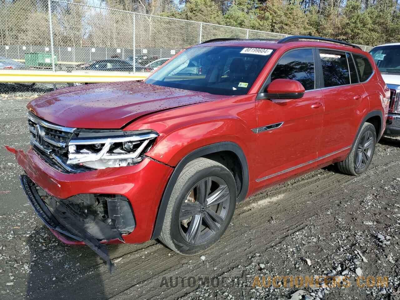 1V2RR2CA4MC510593 VOLKSWAGEN ATLAS 2021