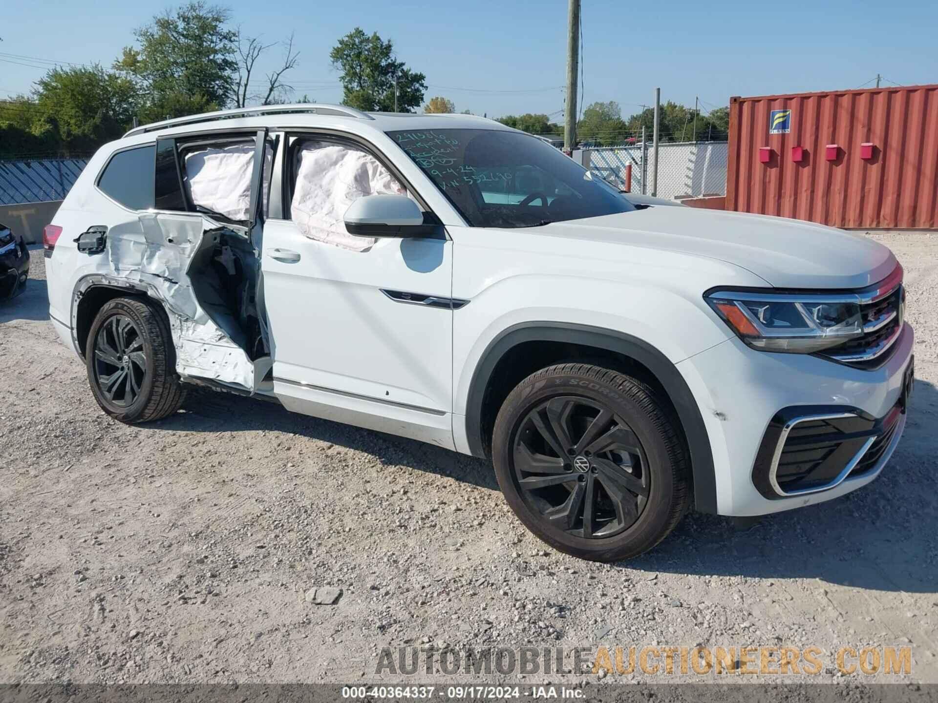 1V2SR2CA1MC552690 VOLKSWAGEN ATLAS 2021