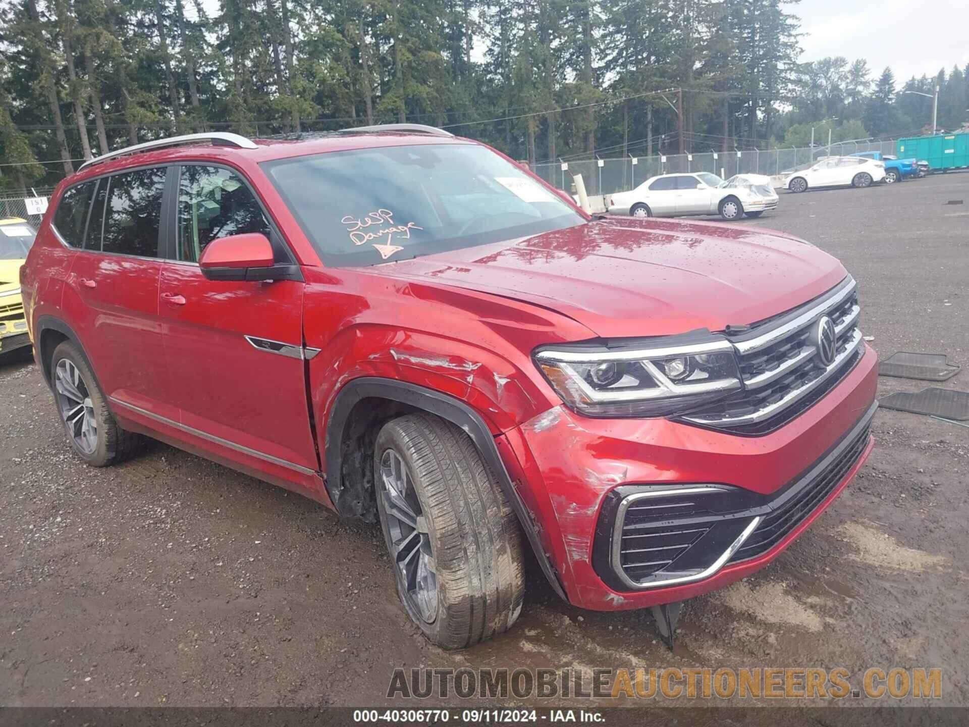 1V2SR2CA3MC537902 VOLKSWAGEN ATLAS 2021