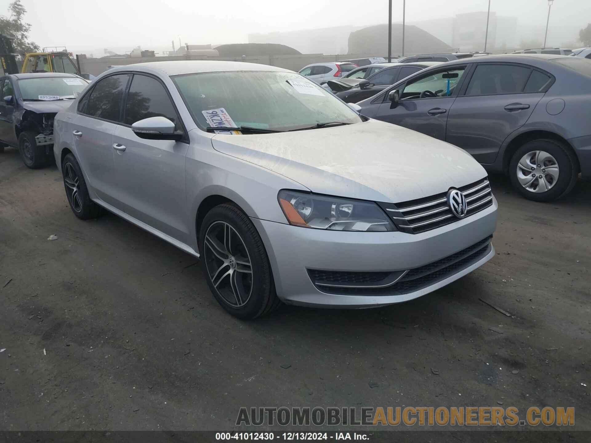 1VWAH7A30CC080866 VOLKSWAGEN PASSAT 2012