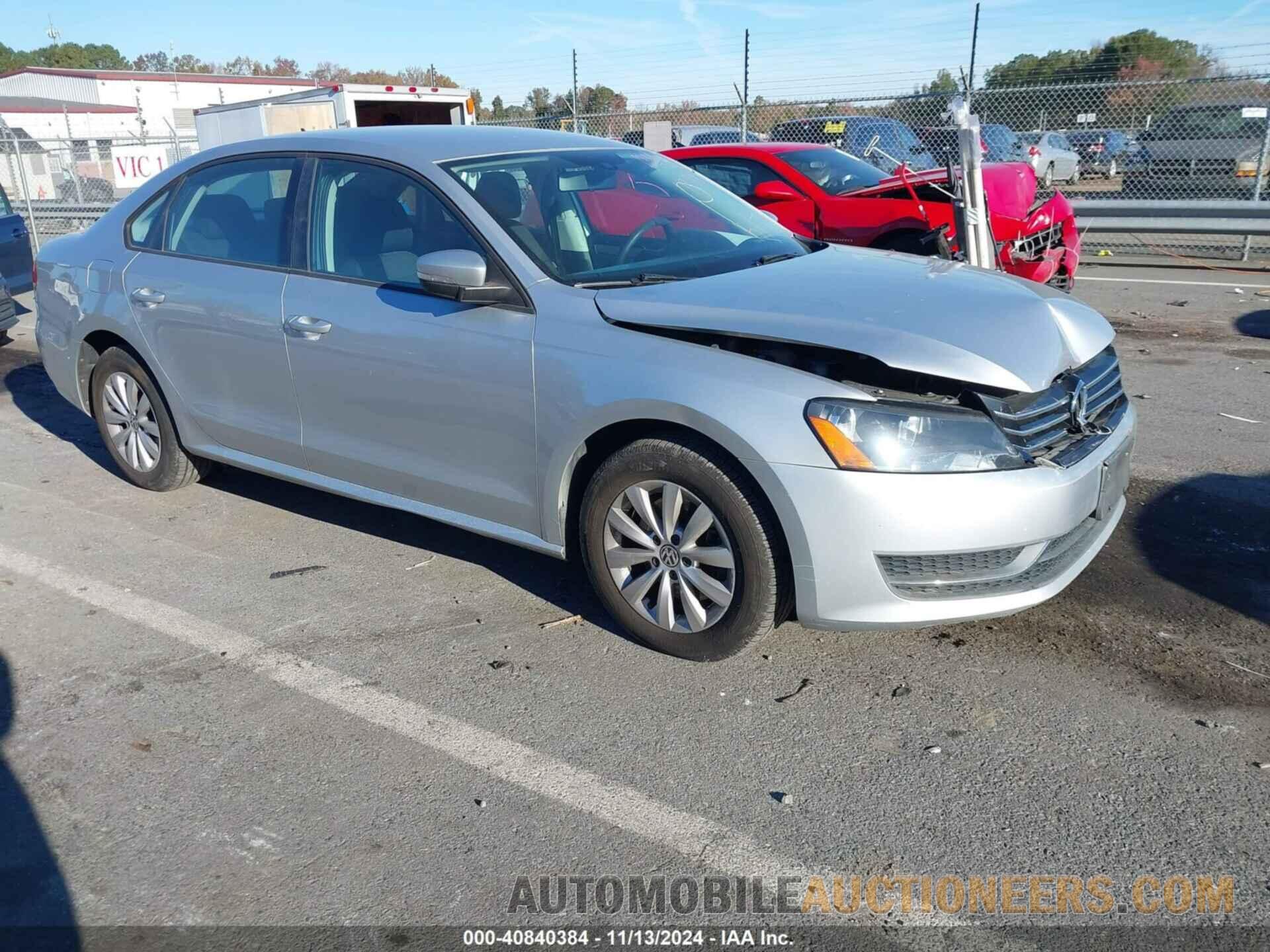 1VWAH7A30DC001388 VOLKSWAGEN PASSAT 2013