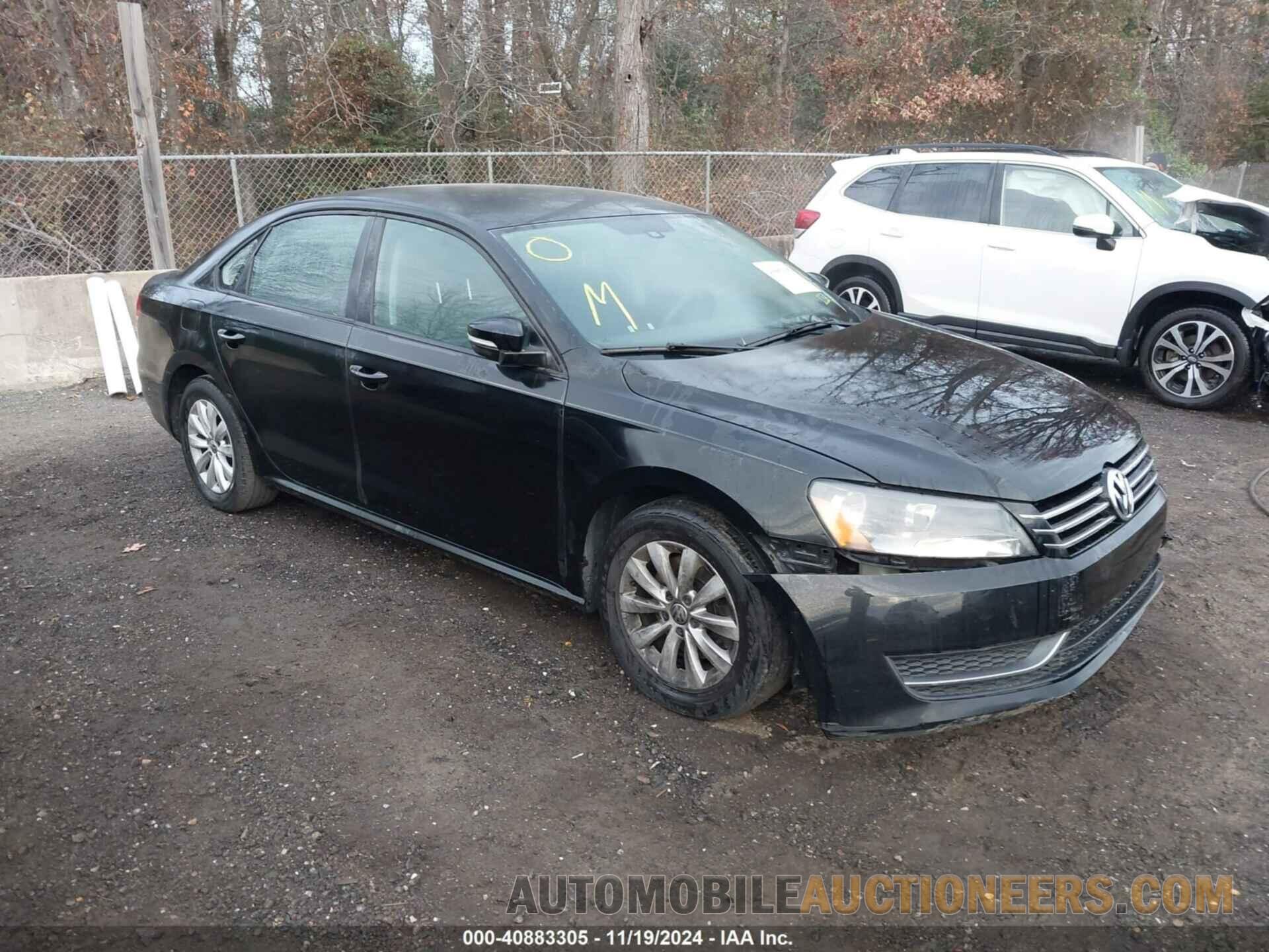 1VWAH7A36DC078864 VOLKSWAGEN PASSAT 2013