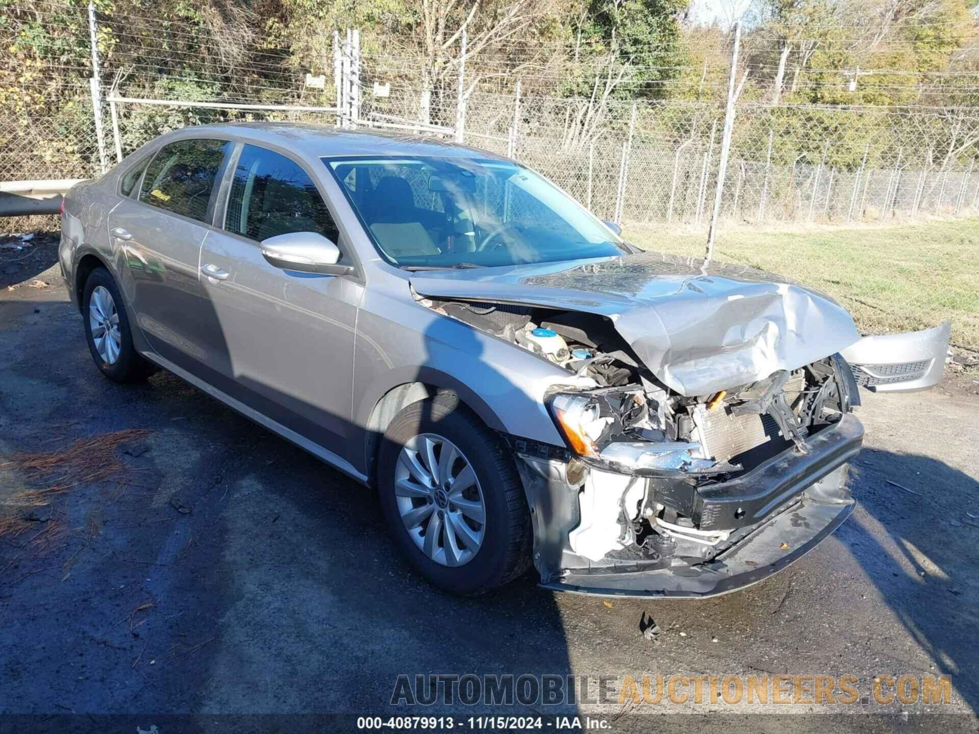 1VWAH7A3XCC025325 VOLKSWAGEN PASSAT 2012