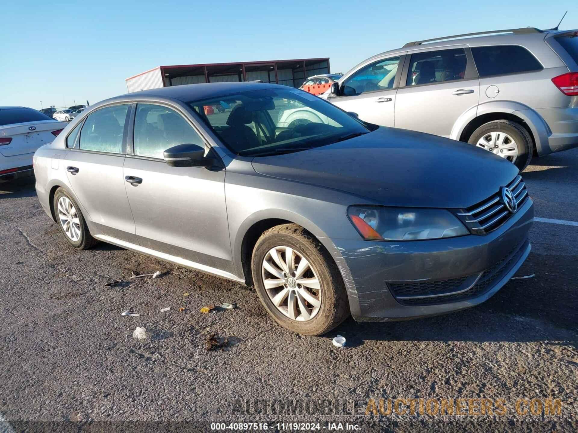 1VWAH7A3XDC087776 VOLKSWAGEN PASSAT 2013