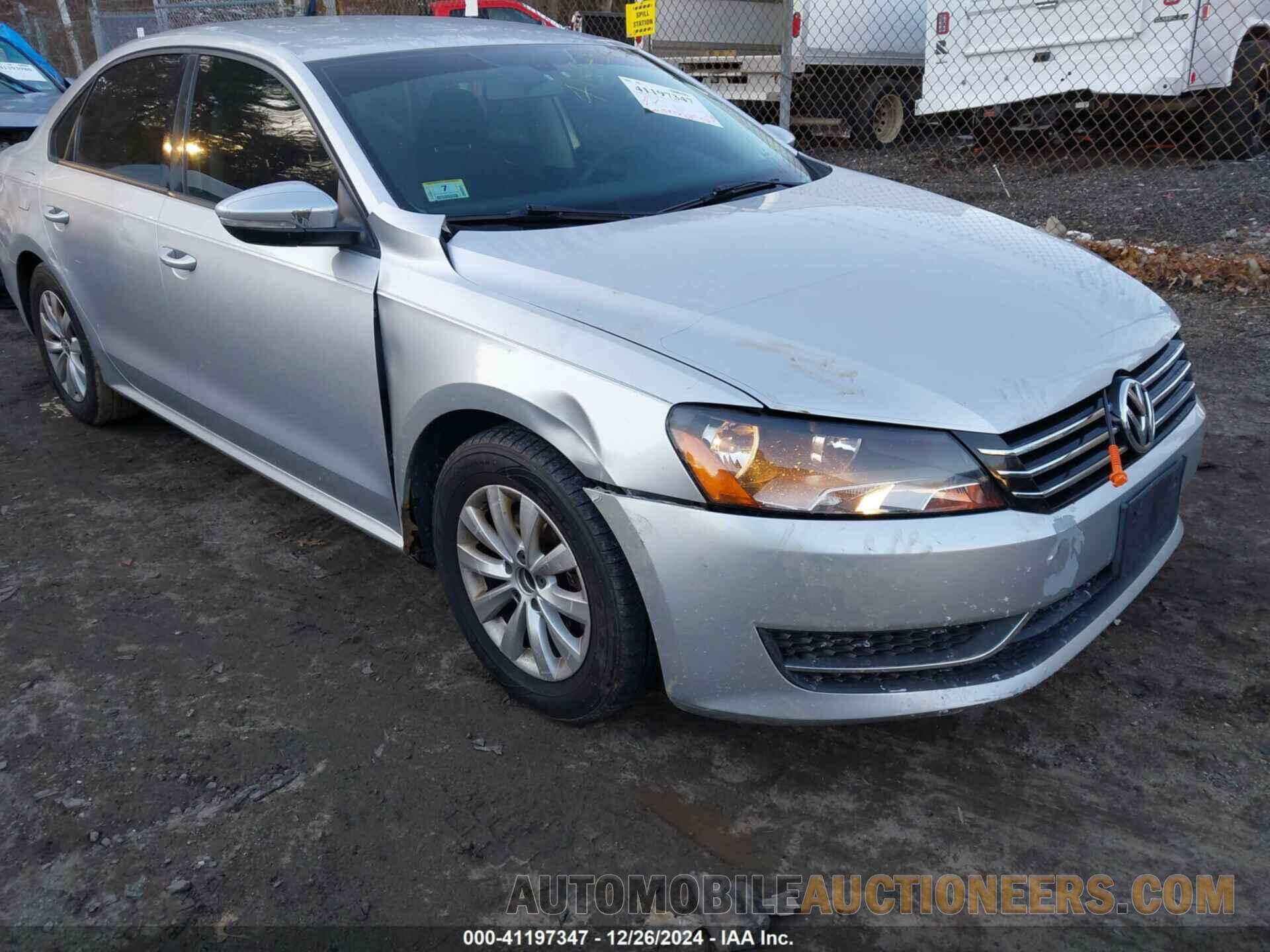 1VWAP7A38CC051148 VOLKSWAGEN PASSAT 2012