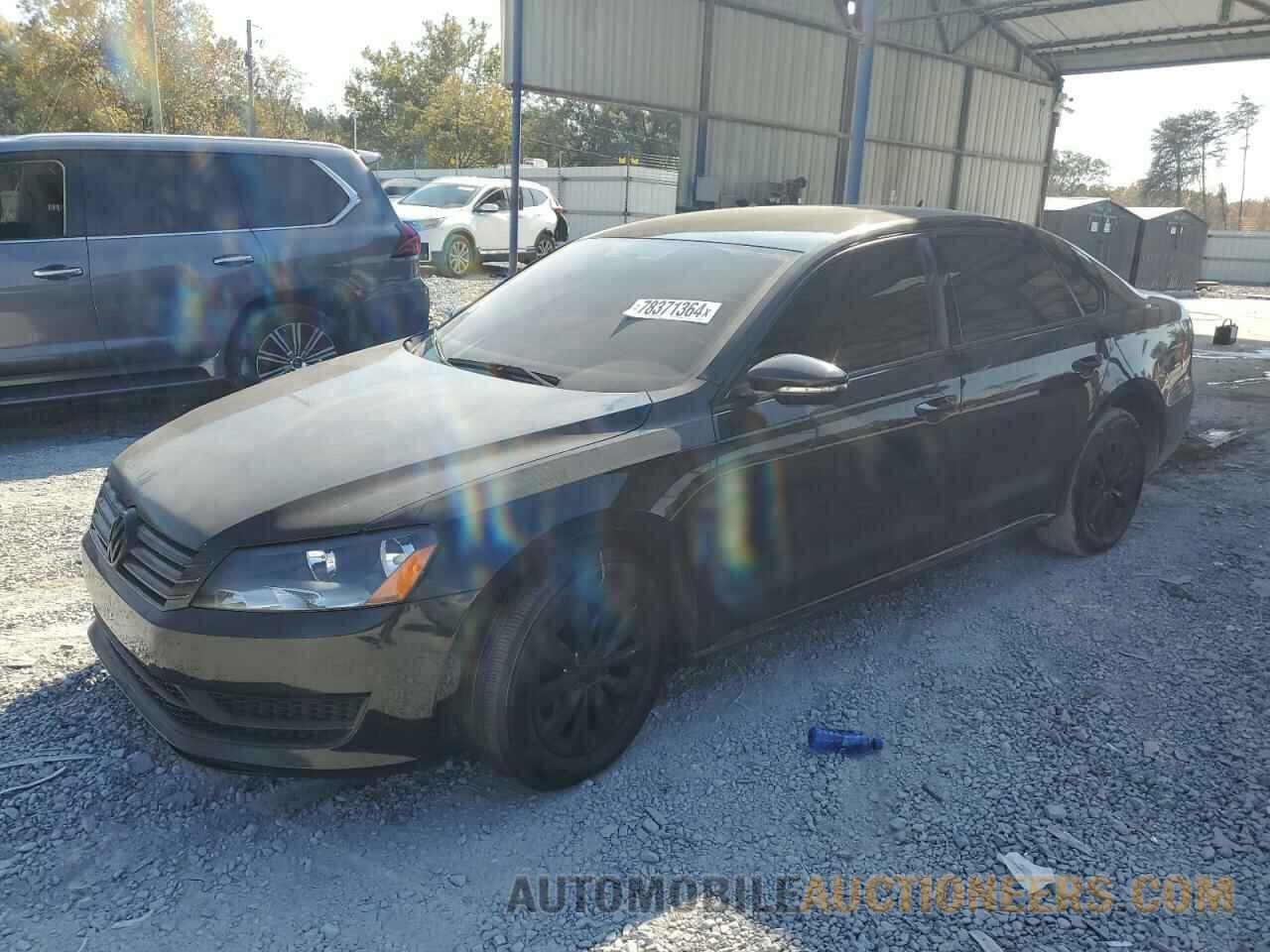 1VWAP7A39CC102740 VOLKSWAGEN PASSAT 2012