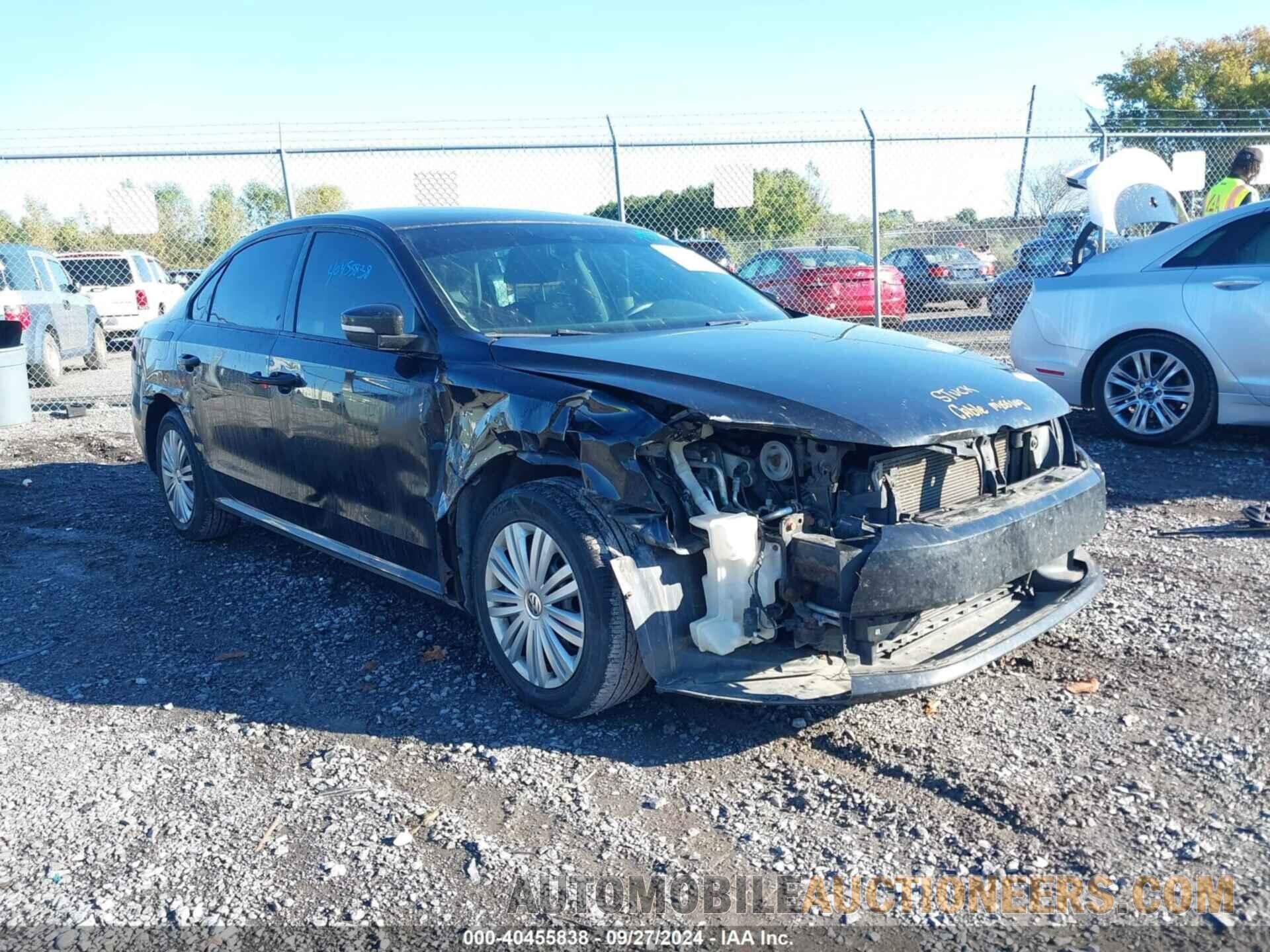 1VWAP7A39EC021451 VOLKSWAGEN PASSAT 2014