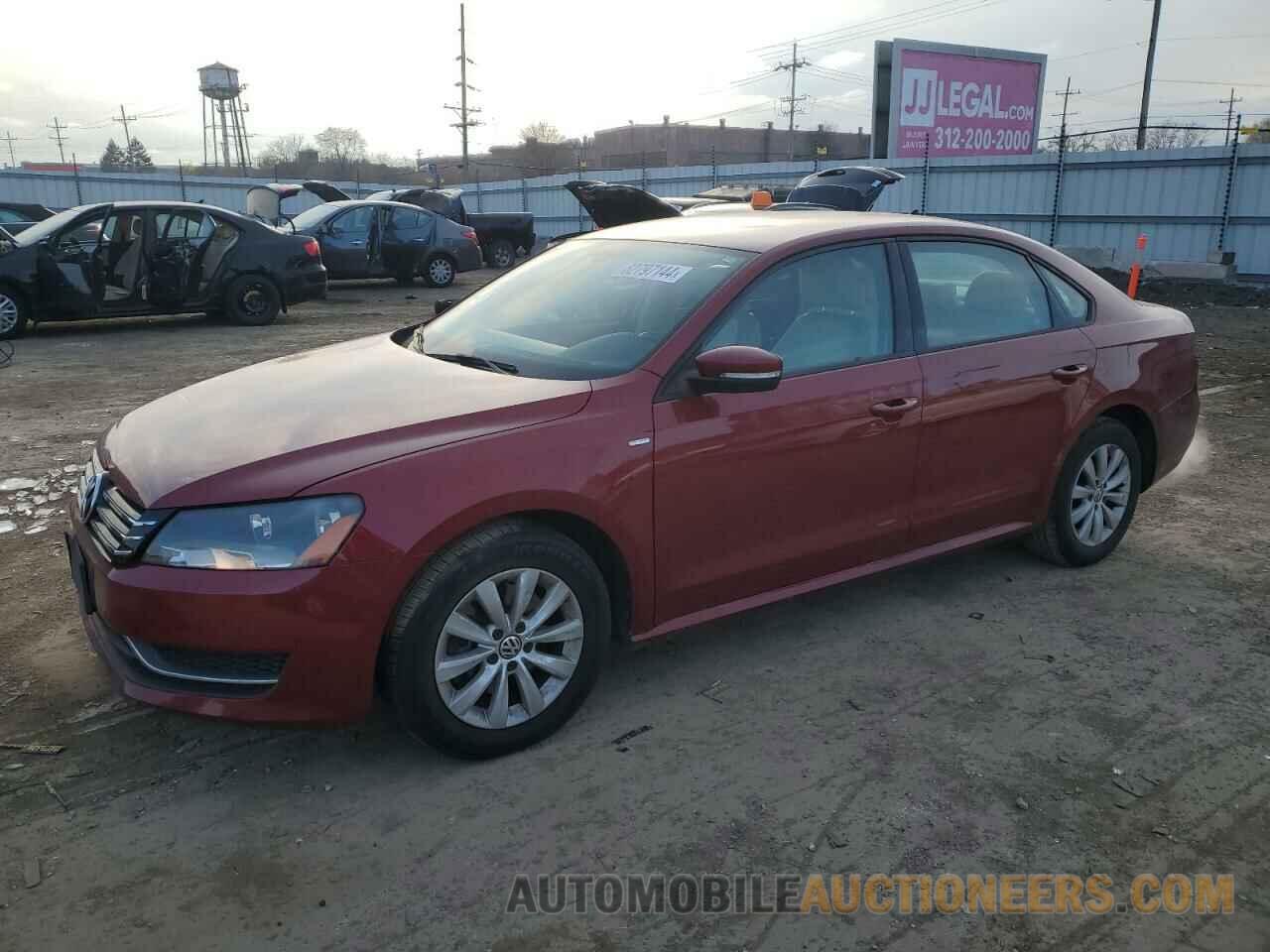 1VWAT7A39FC069612 VOLKSWAGEN PASSAT 2015