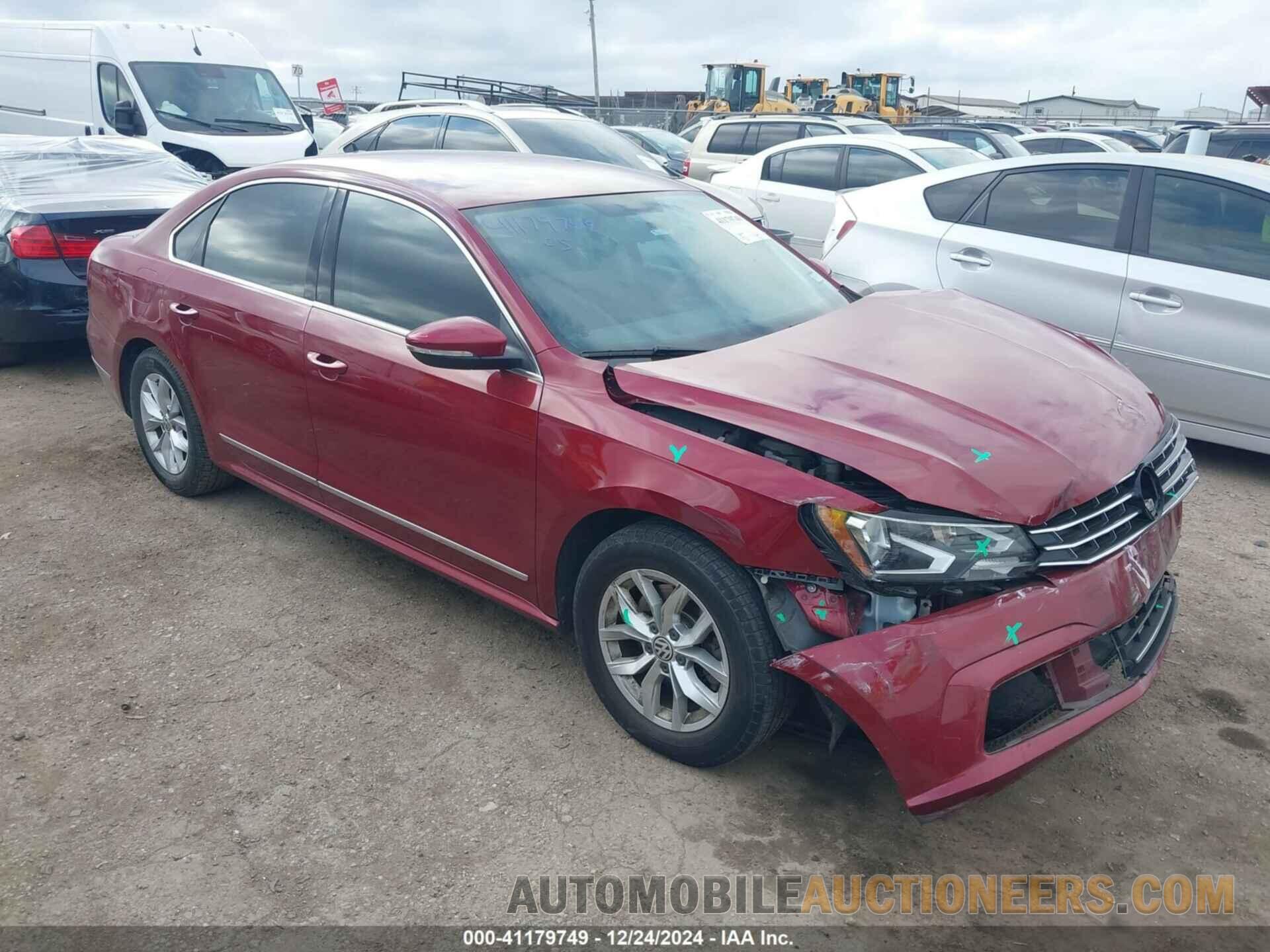 1VWAT7A3XHC030207 VOLKSWAGEN PASSAT 2017