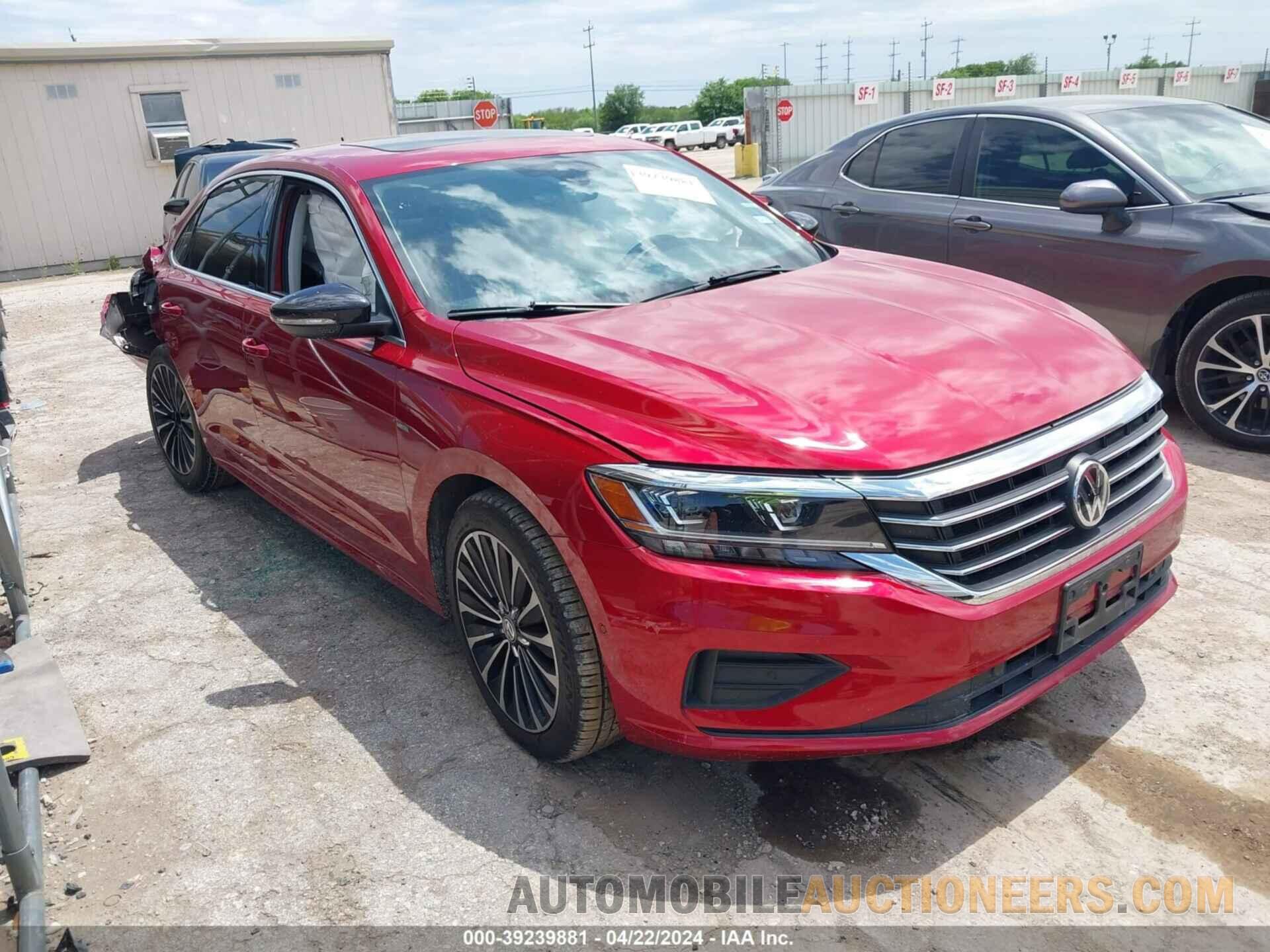 1VWBA7A30NC010134 VOLKSWAGEN PASSAT 2022